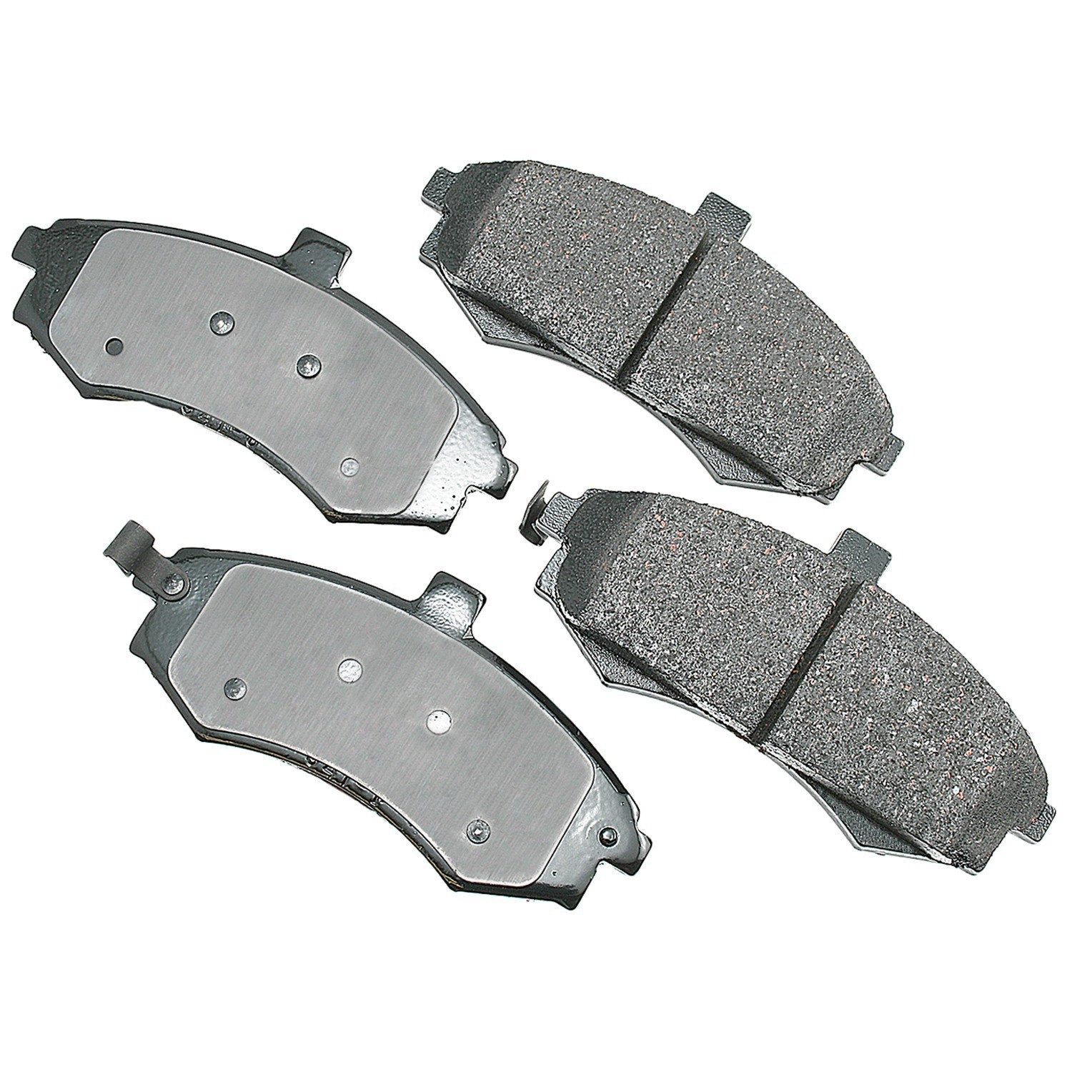 Akebono ProACT Ultra Premium Ceramic Disc Brake Pad Kit