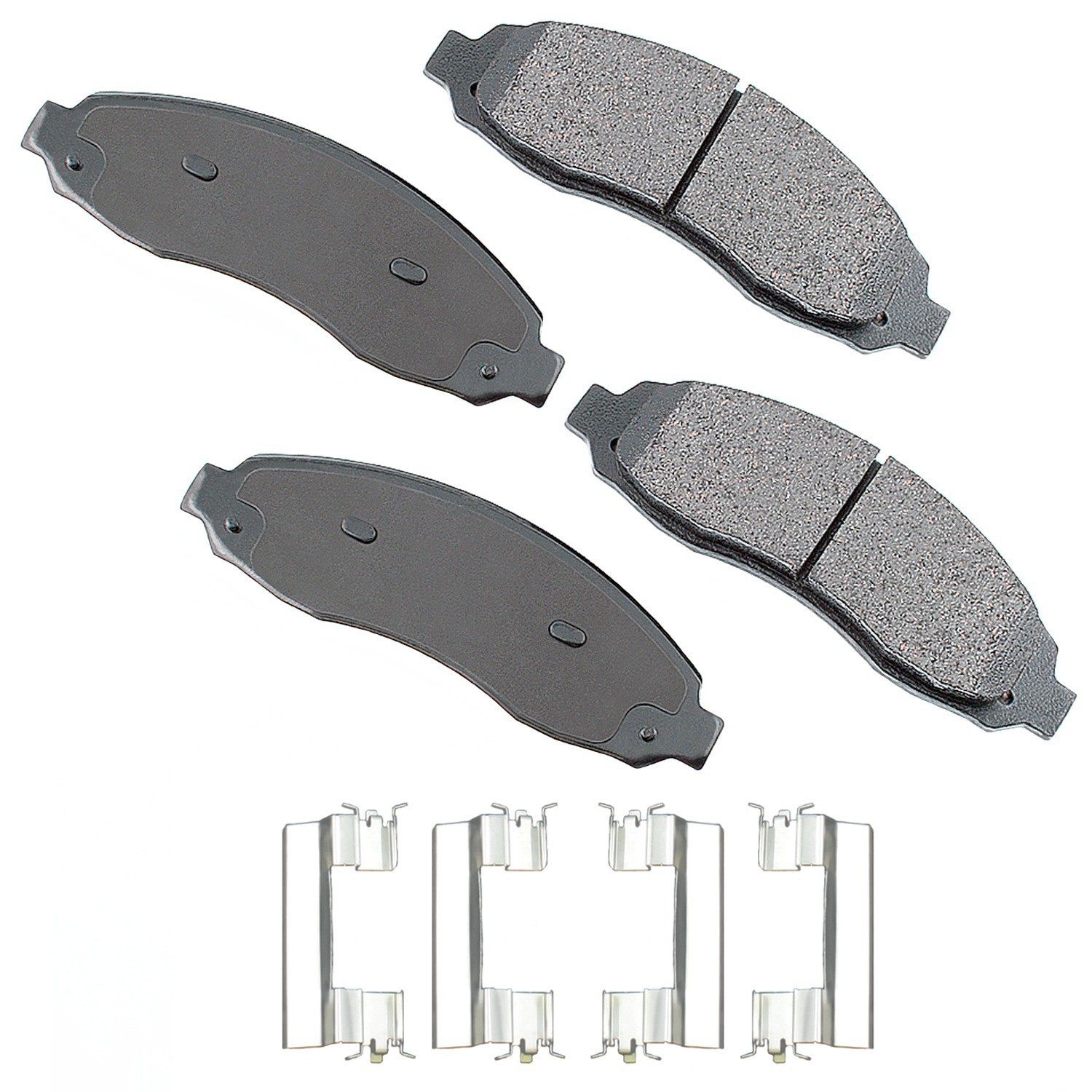 Akebono ProACT Ultra Premium Ceramic Disc Brake Pad Kit