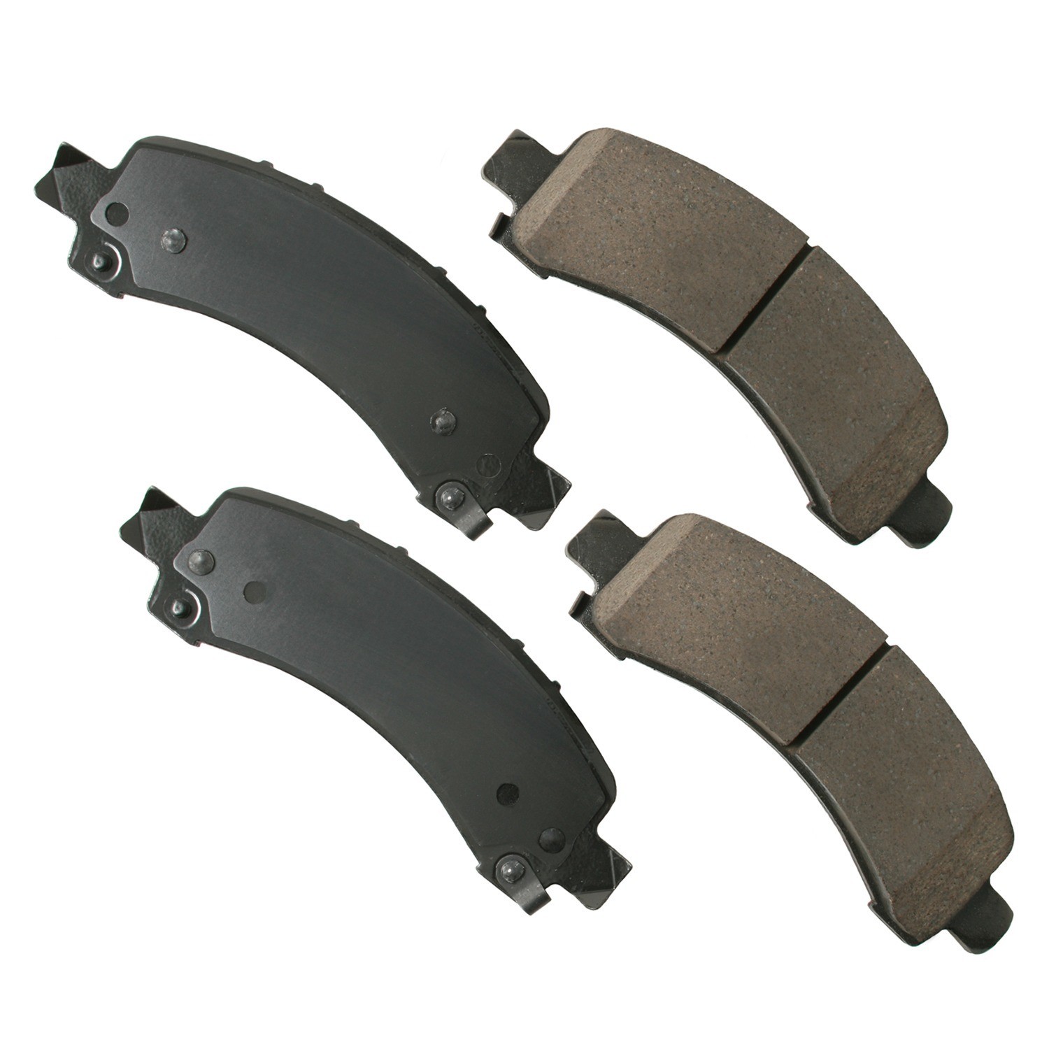 Akebono ProACT Ultra Premium Ceramic Disc Brake Pad Kit