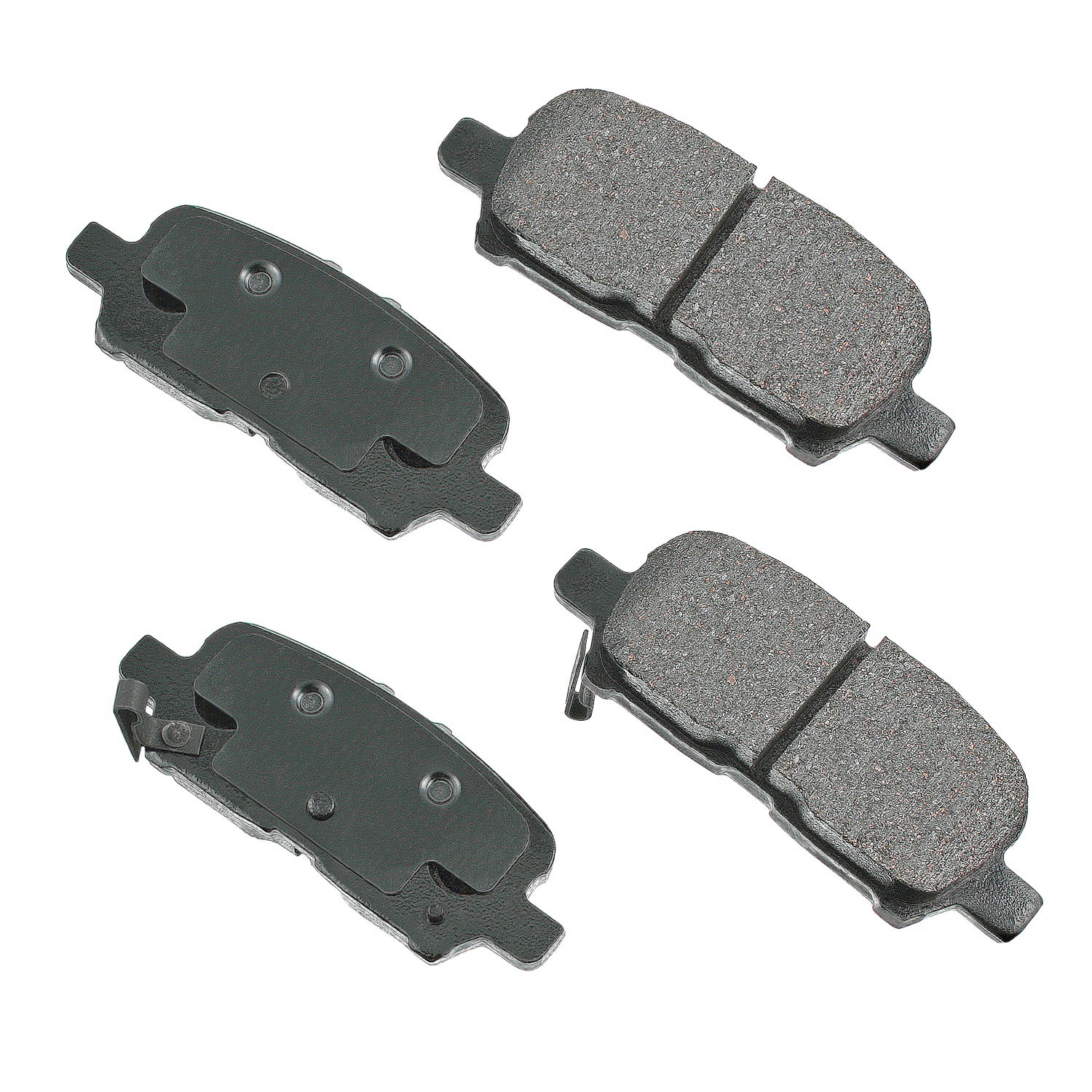 Akebono ProACT Ultra Premium Ceramic Disc Brake Pad Kit