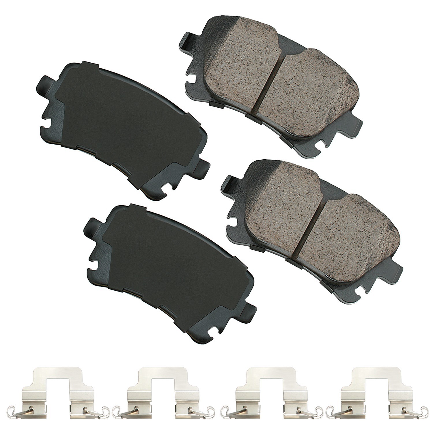 Akebono EURO Ultra Premium Ceramic Disc Brake Pad Kit