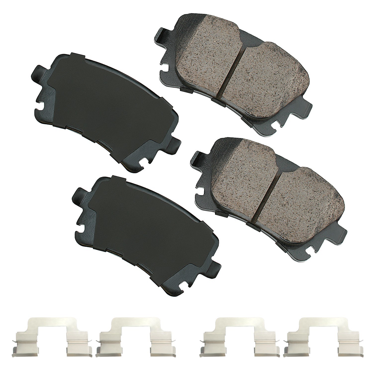 Akebono EURO Ultra Premium Ceramic Disc Brake Pad Kit