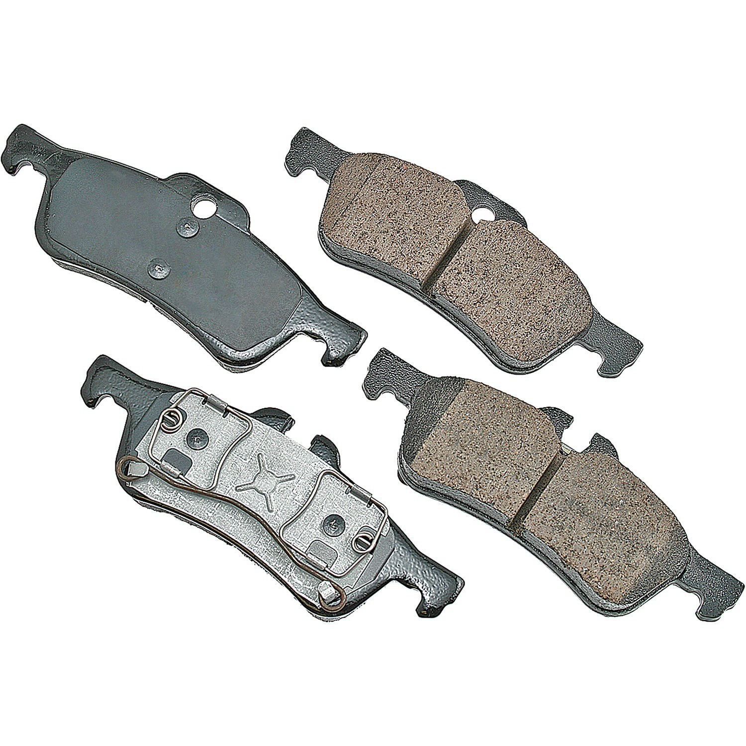 Akebono EURO Ultra Premium Ceramic Disc Brake Pad Kit