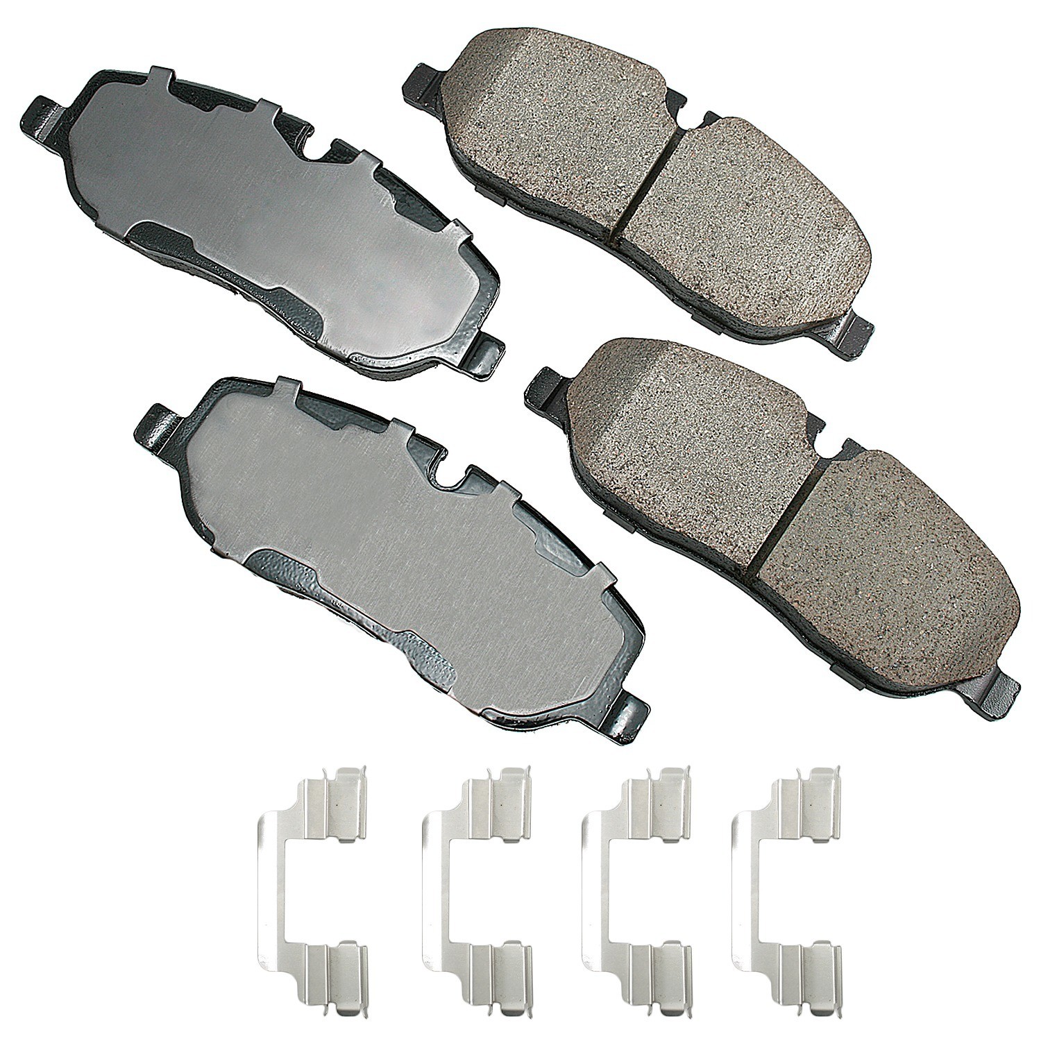 Akebono EURO Ultra Premium Ceramic Disc Brake Pad Kit