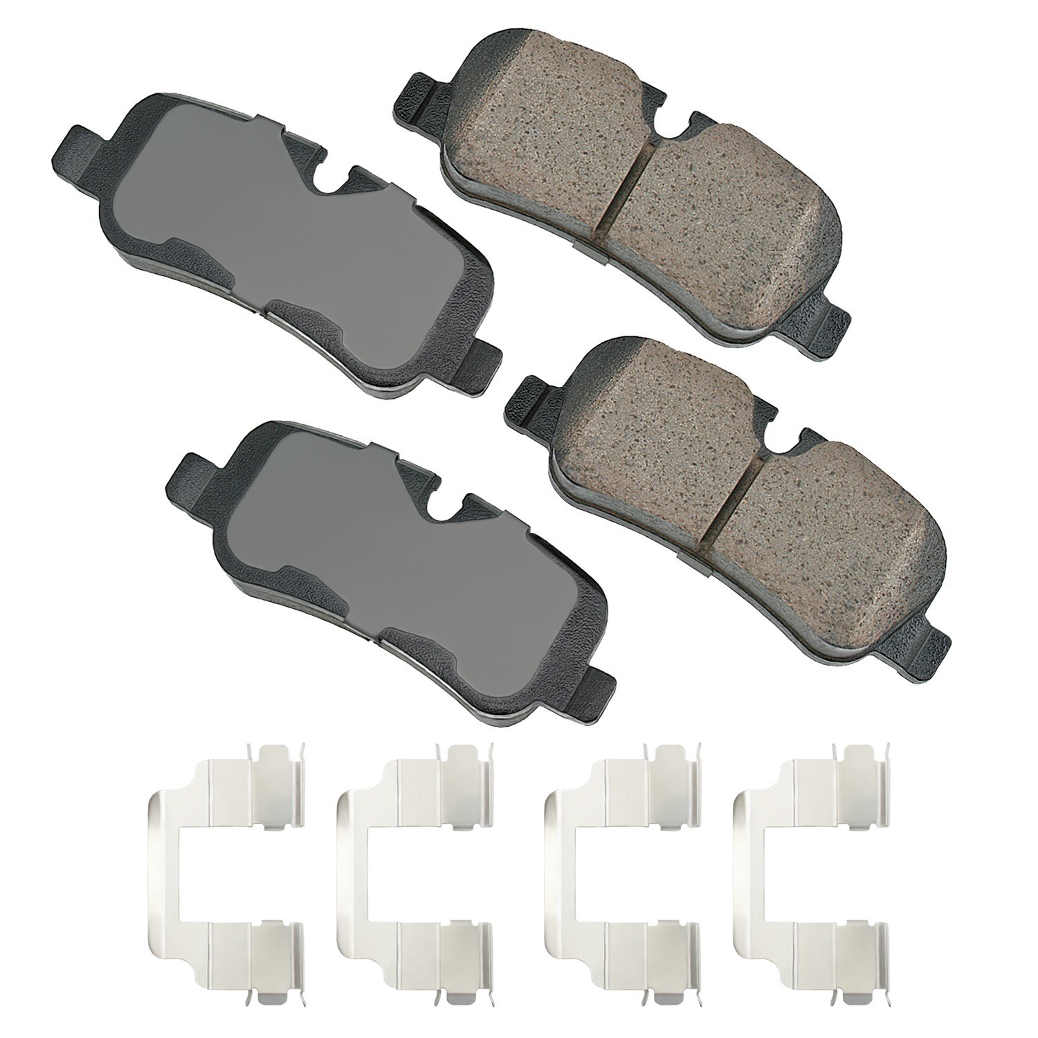 Akebono EURO Ultra Premium Ceramic Disc Brake Pad Kit