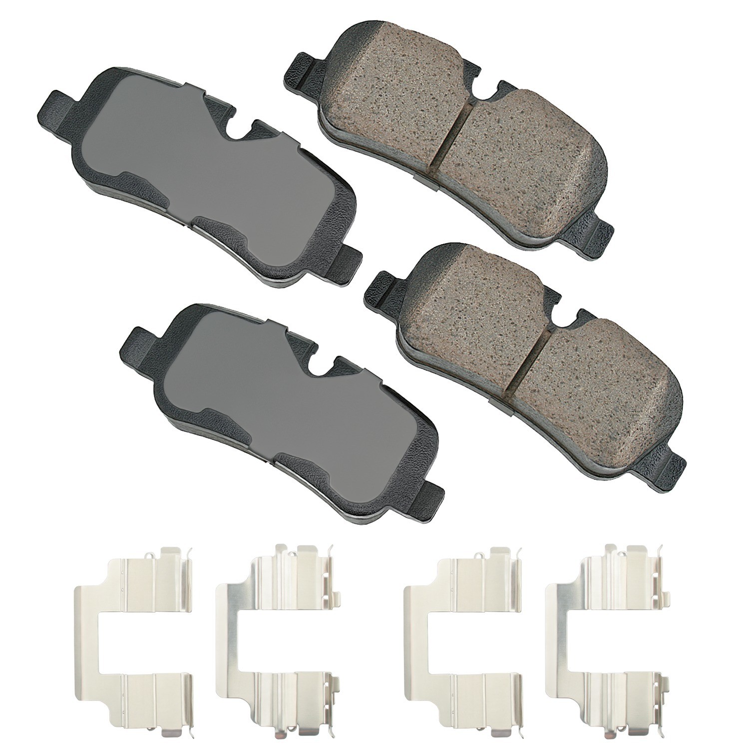 Akebono EURO Ultra Premium Ceramic Disc Brake Pad Kit