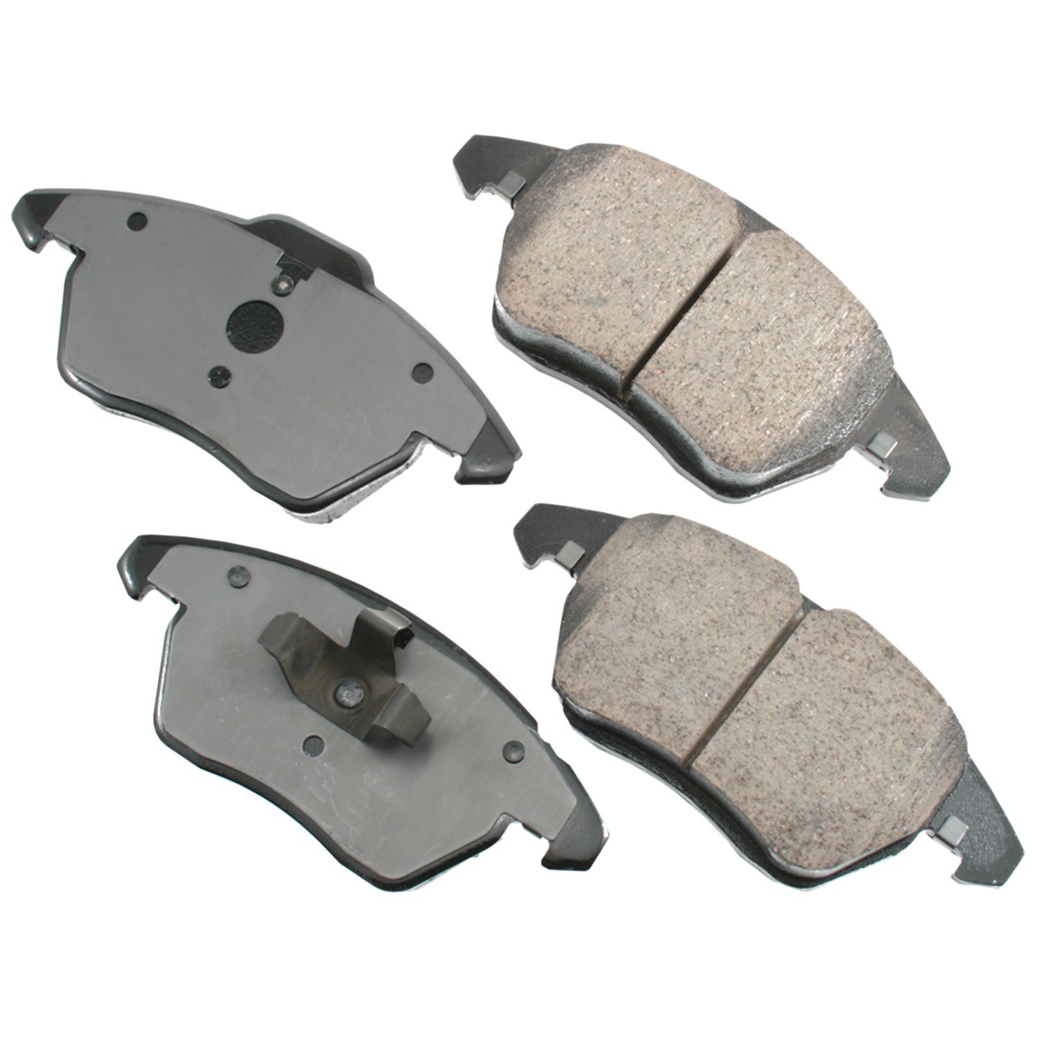 Akebono EURO Ultra Premium Ceramic Disc Brake Pad Kit