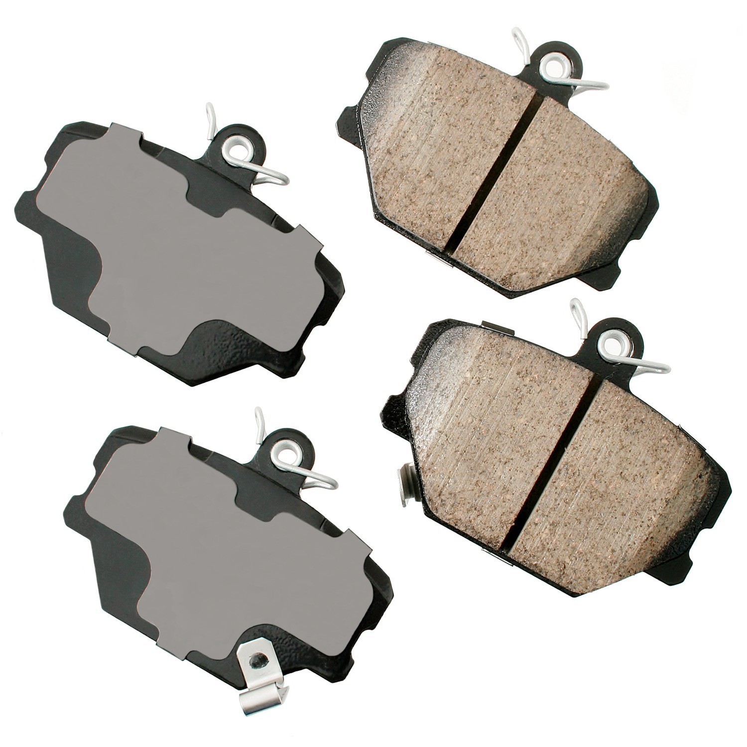 Akebono EURO Ultra Premium Ceramic Disc Brake Pad Kit