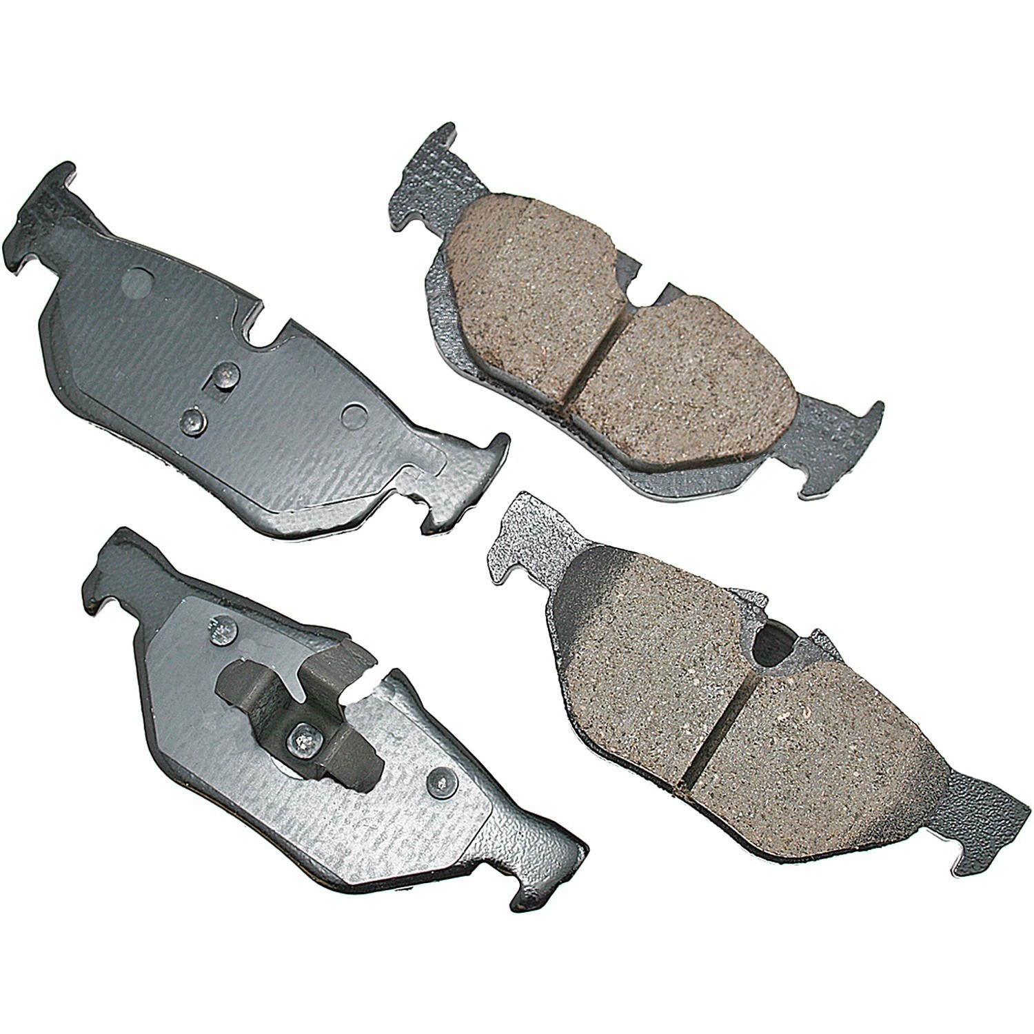 Akebono EURO Ultra Premium Ceramic Disc Brake Pad Kit
