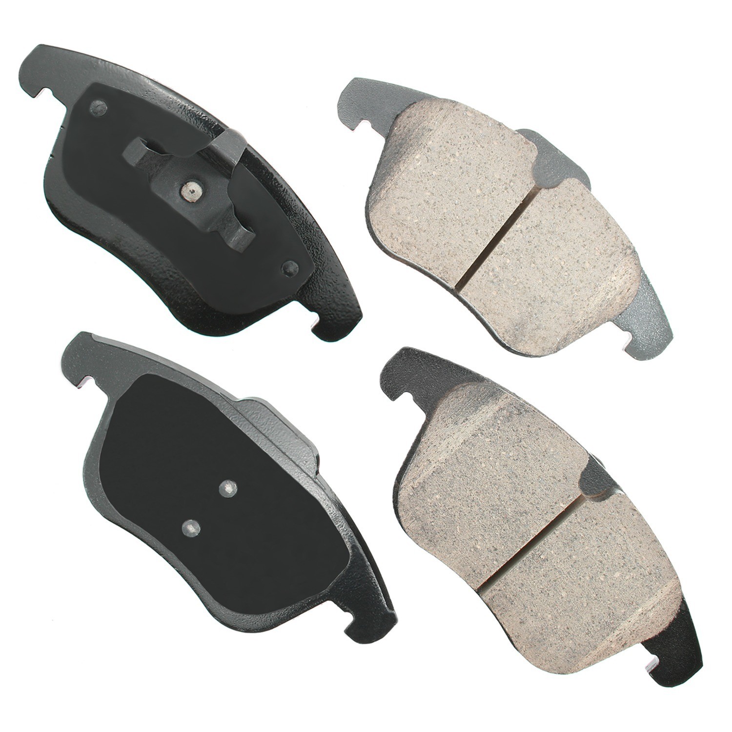 Akebono EURO Ultra Premium Ceramic Disc Brake Pad Kit
