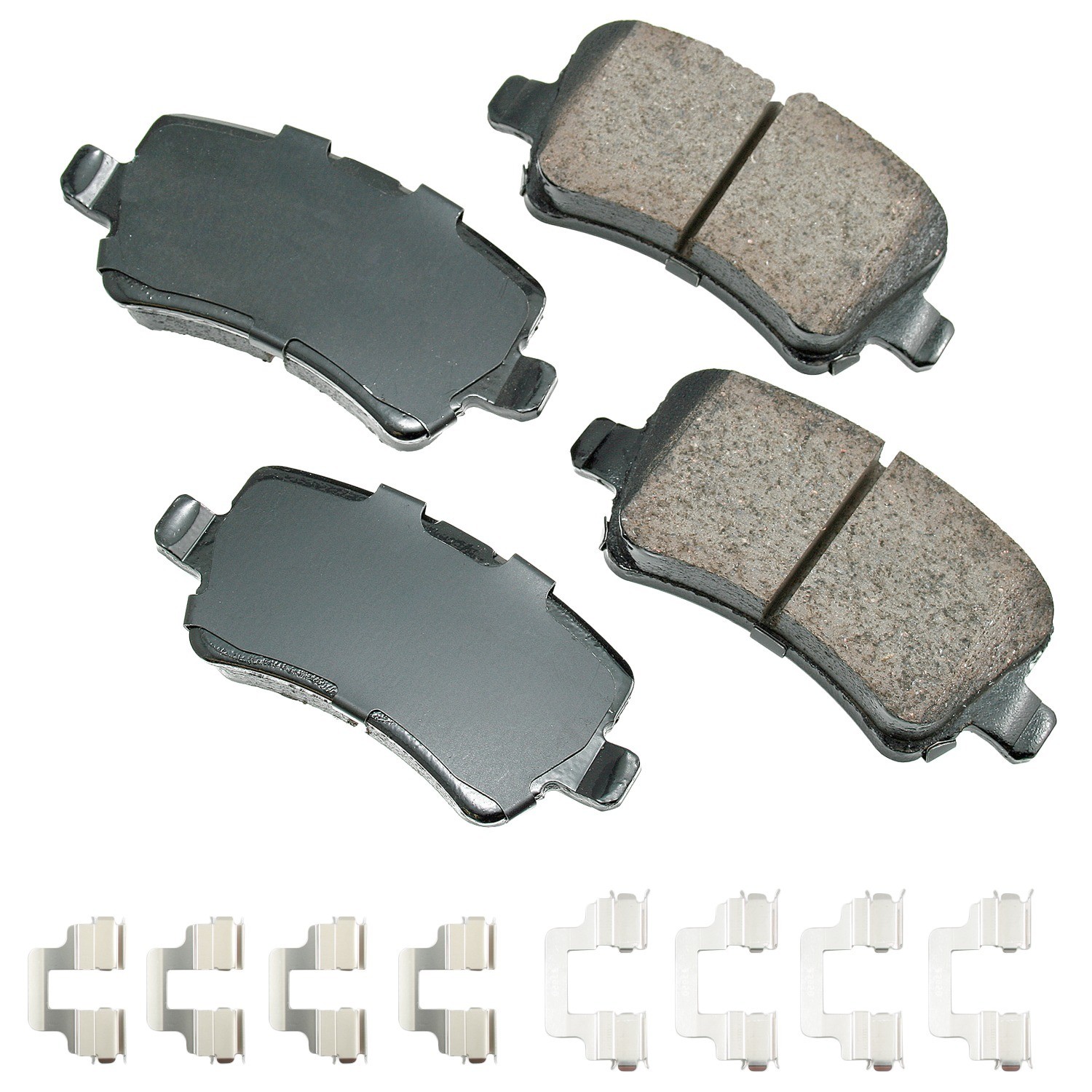 Akebono EURO Ultra Premium Ceramic Disc Brake Pad Kit