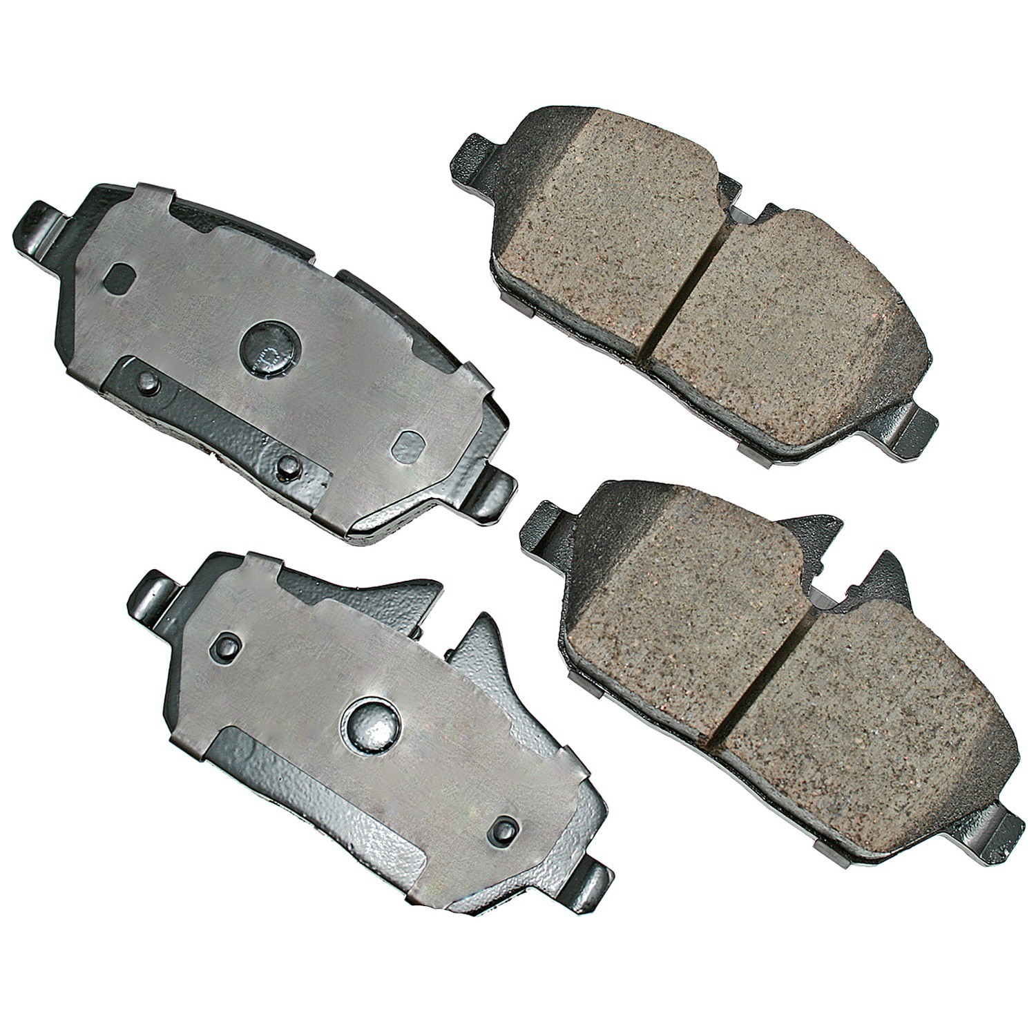 Akebono EURO Ultra Premium Ceramic Disc Brake Pad Kit
