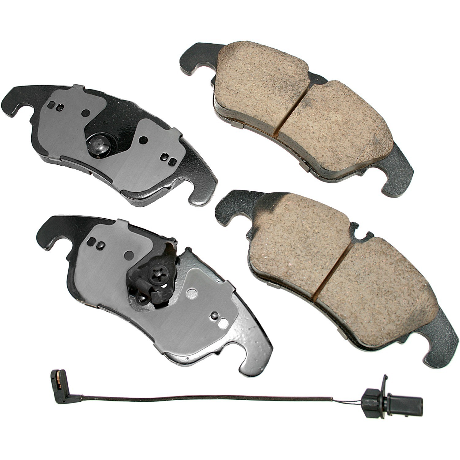 Akebono EURO Ultra Premium Ceramic Disc Brake Pad Kit