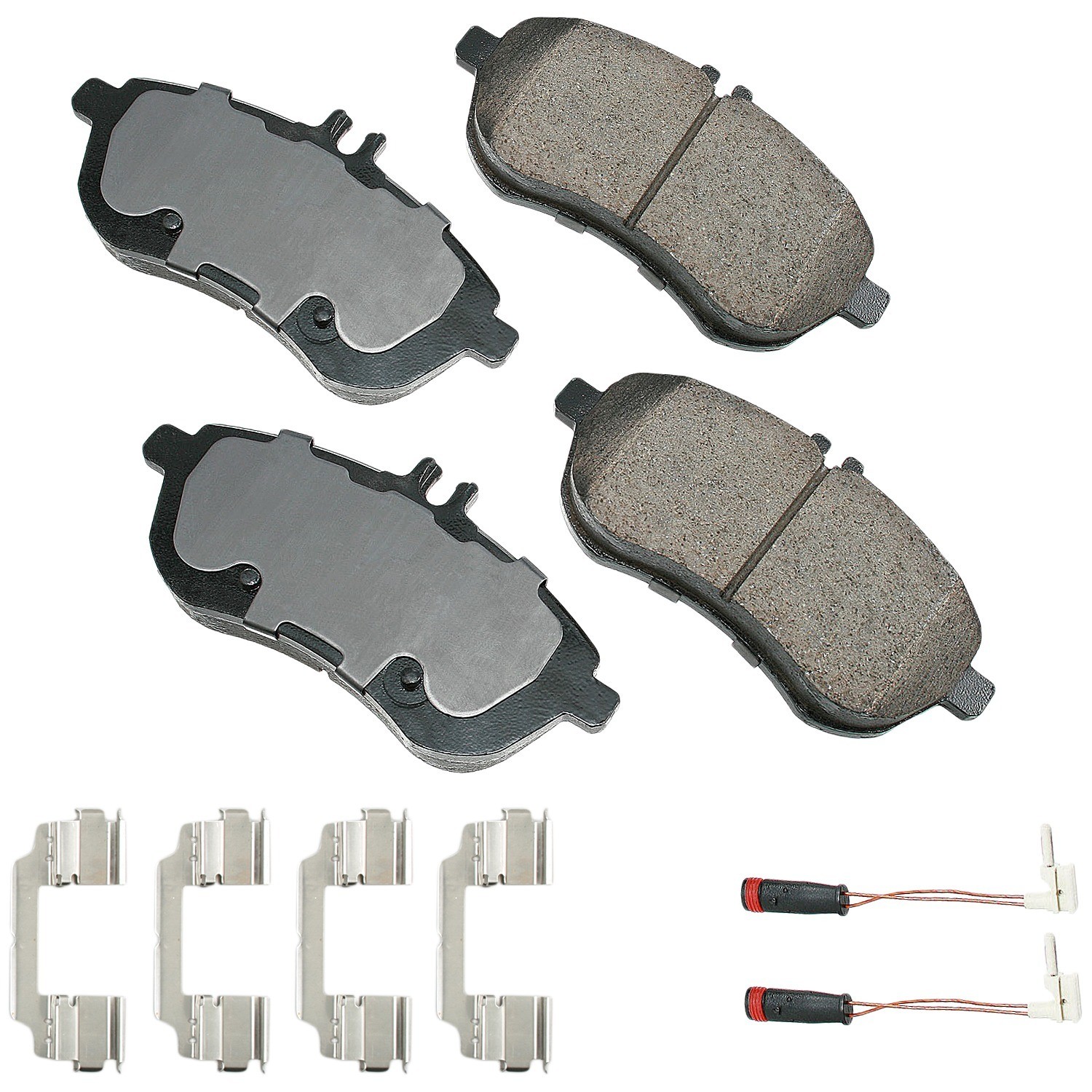 Akebono EURO Ultra Premium Ceramic Disc Brake Pad Kit