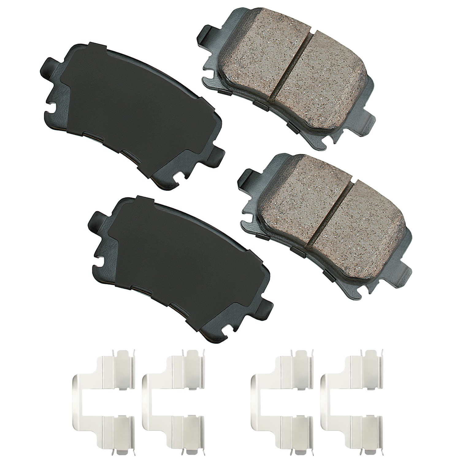 Akebono EURO Ultra Premium Ceramic Disc Brake Pad Kit