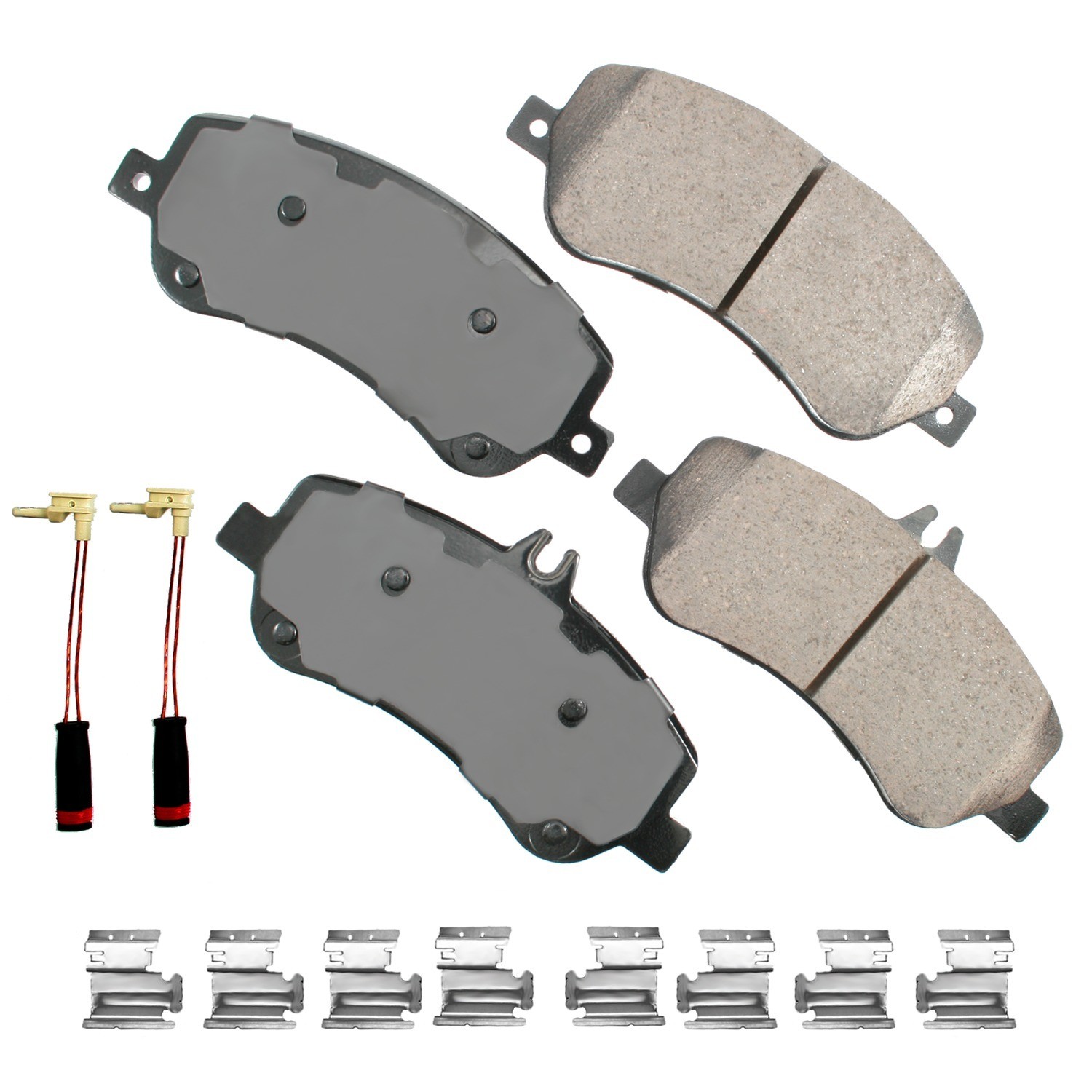 Akebono EURO Ultra Premium Ceramic Disc Brake Pad Kit