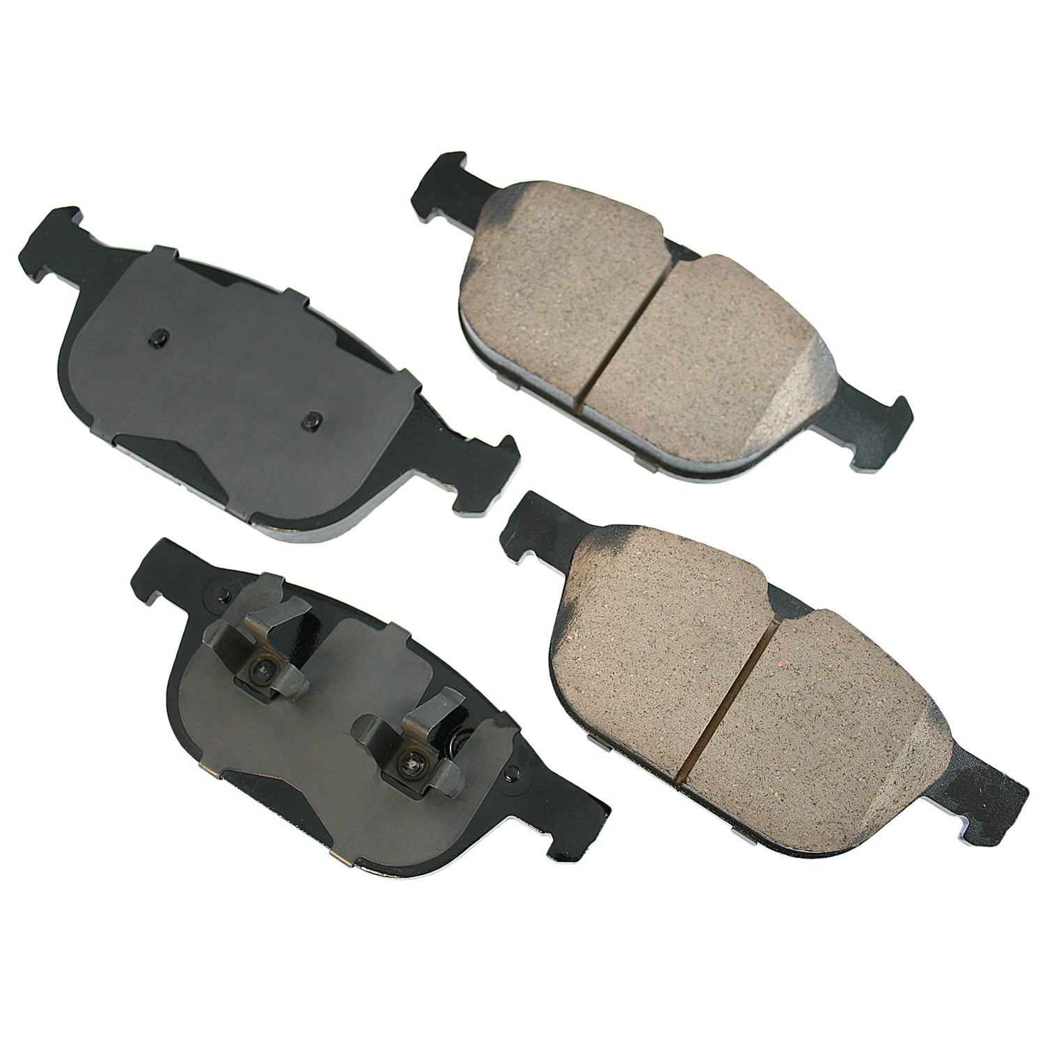 Akebono EURO Ultra Premium Ceramic Disc Brake Pad Kit