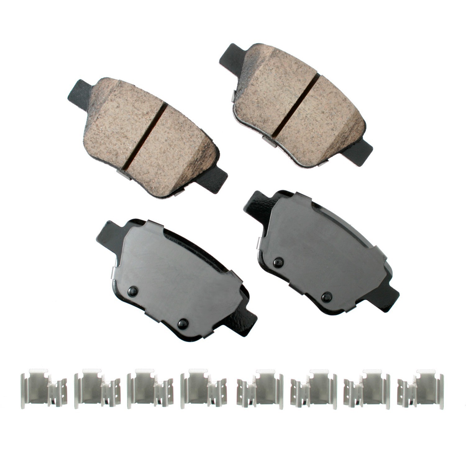 Akebono EURO Ultra Premium Ceramic Disc Brake Pad Kit