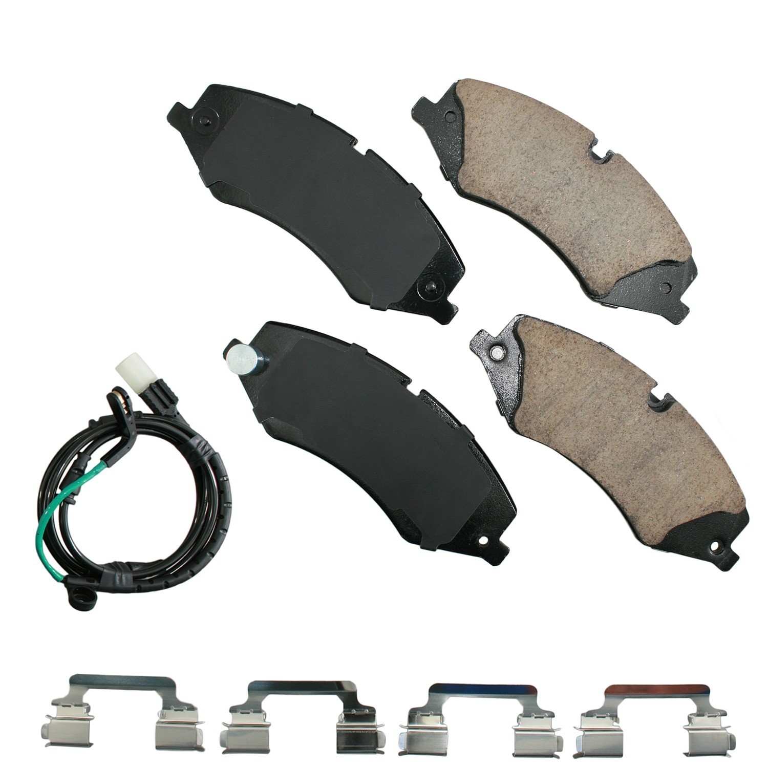 Akebono EURO Ultra Premium Ceramic Disc Brake Pad Kit