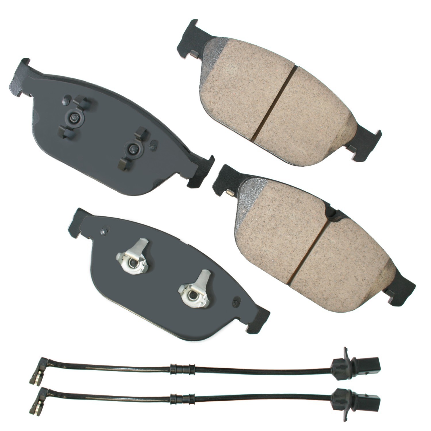 Akebono EURO Ultra Premium Ceramic Disc Brake Pad Kit