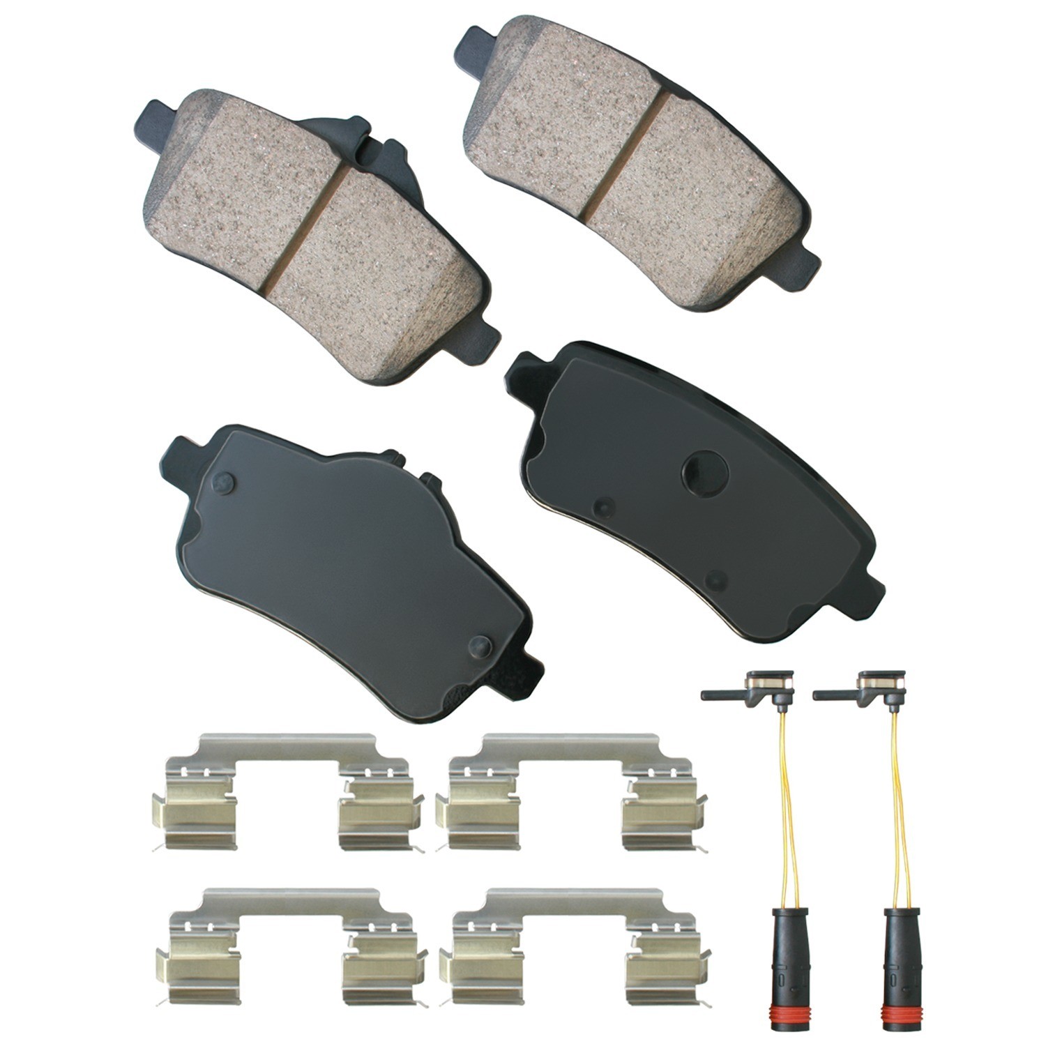 Akebono EURO Ultra Premium Ceramic Disc Brake Pad Kit