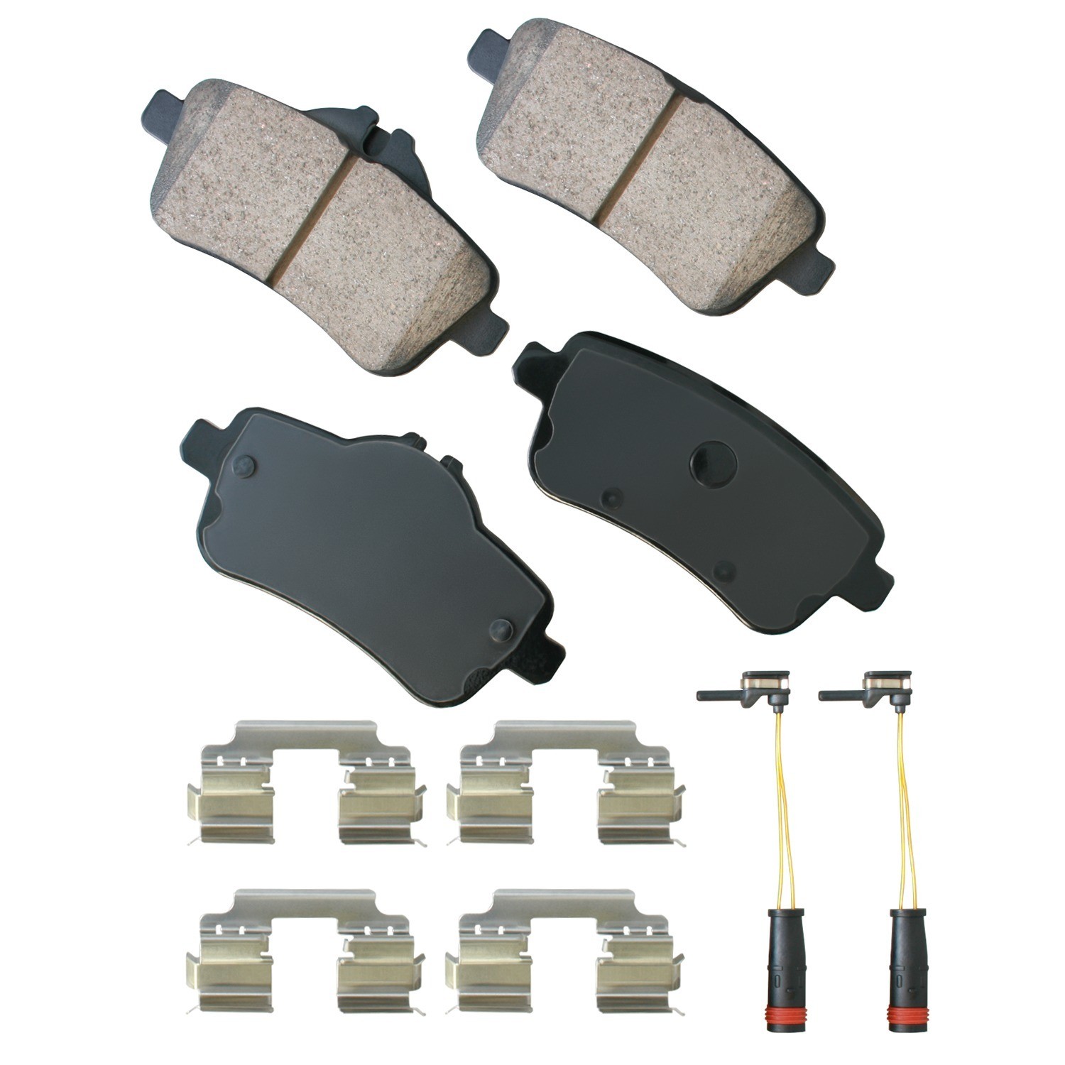 Akebono EURO Ultra Premium Ceramic Disc Brake Pad Kit