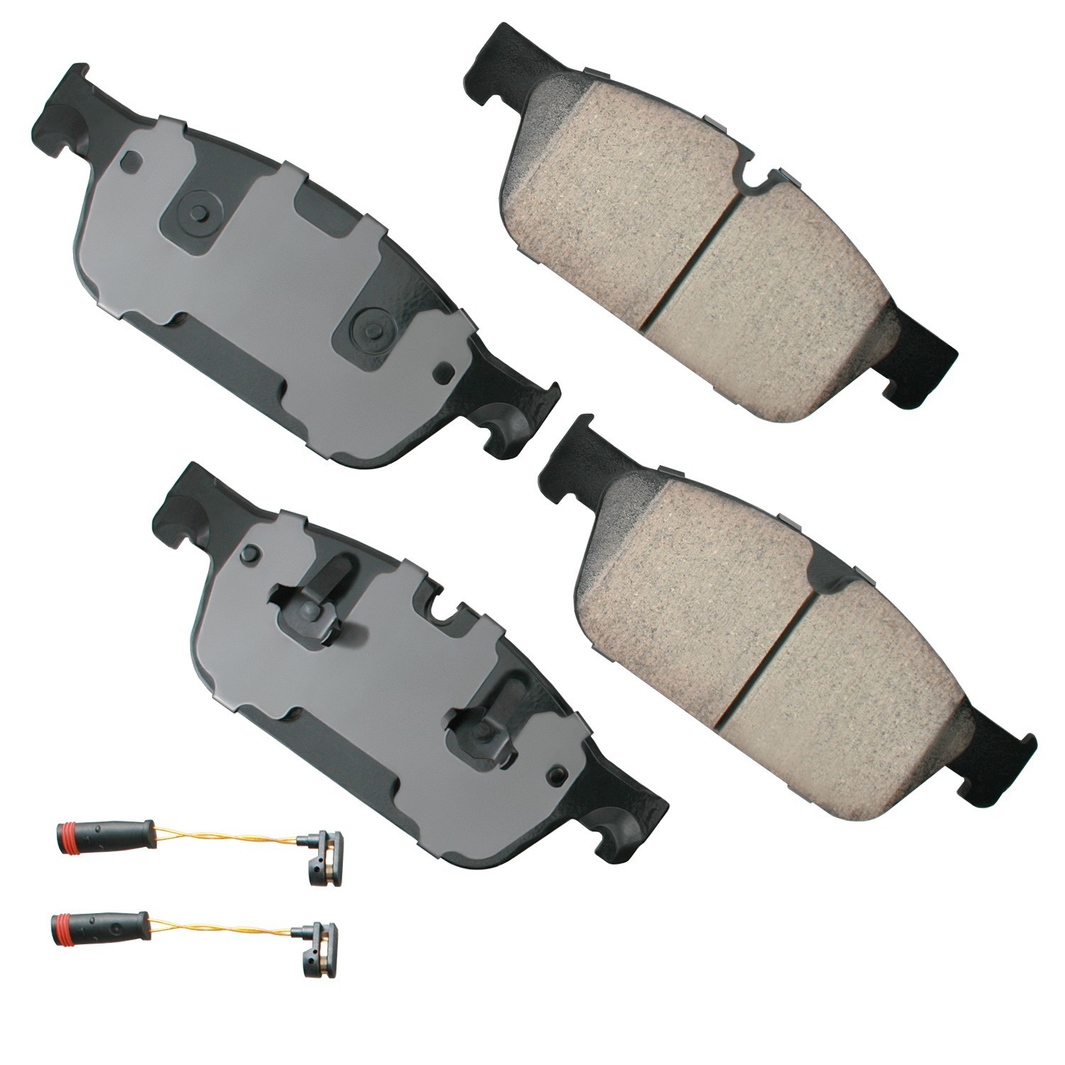 Akebono EURO Ultra Premium Ceramic Disc Brake Pad Kit