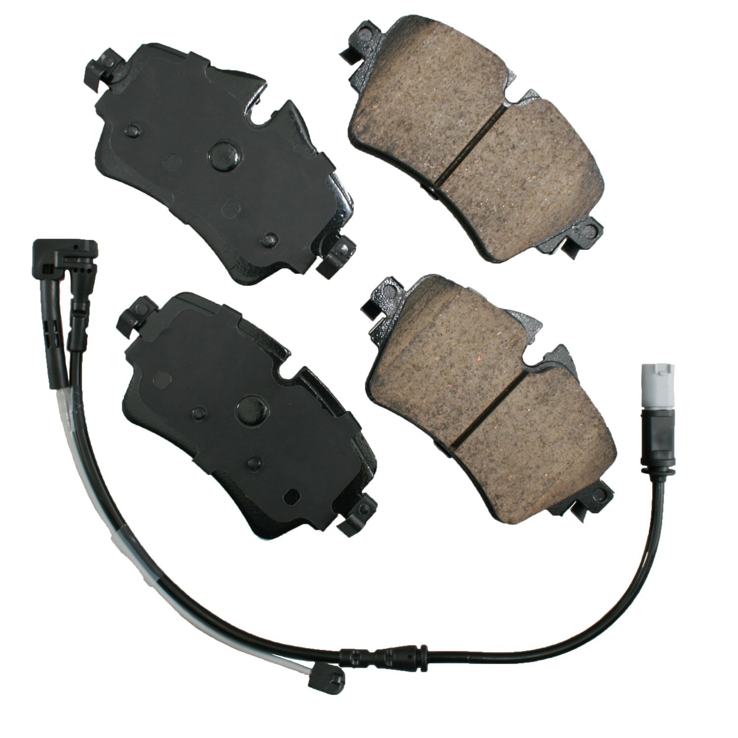 Akebono EURO Ultra Premium Ceramic Disc Brake Pad Kit