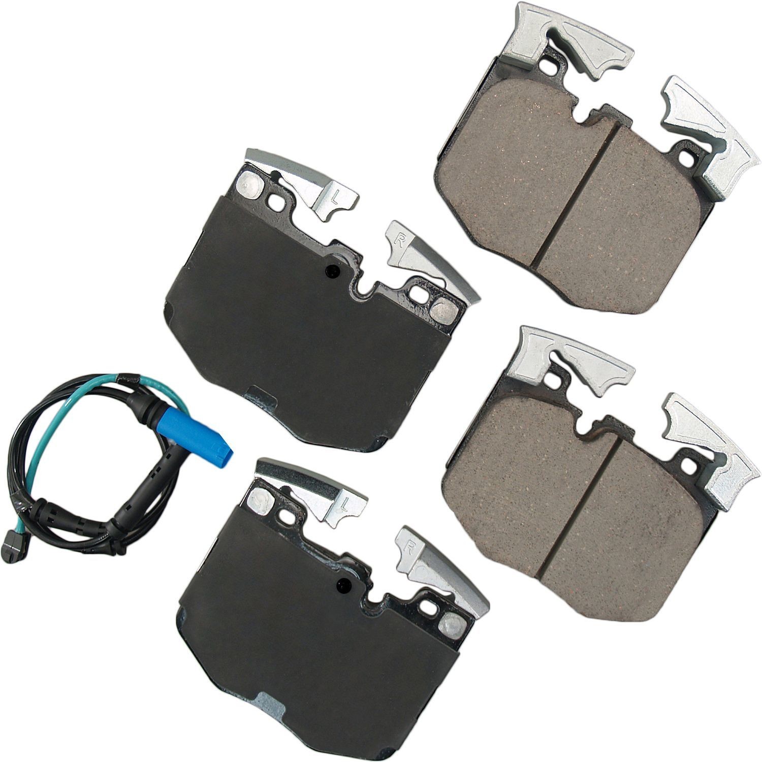 Akebono EURO Ultra Premium Ceramic Disc Brake Pad Kit