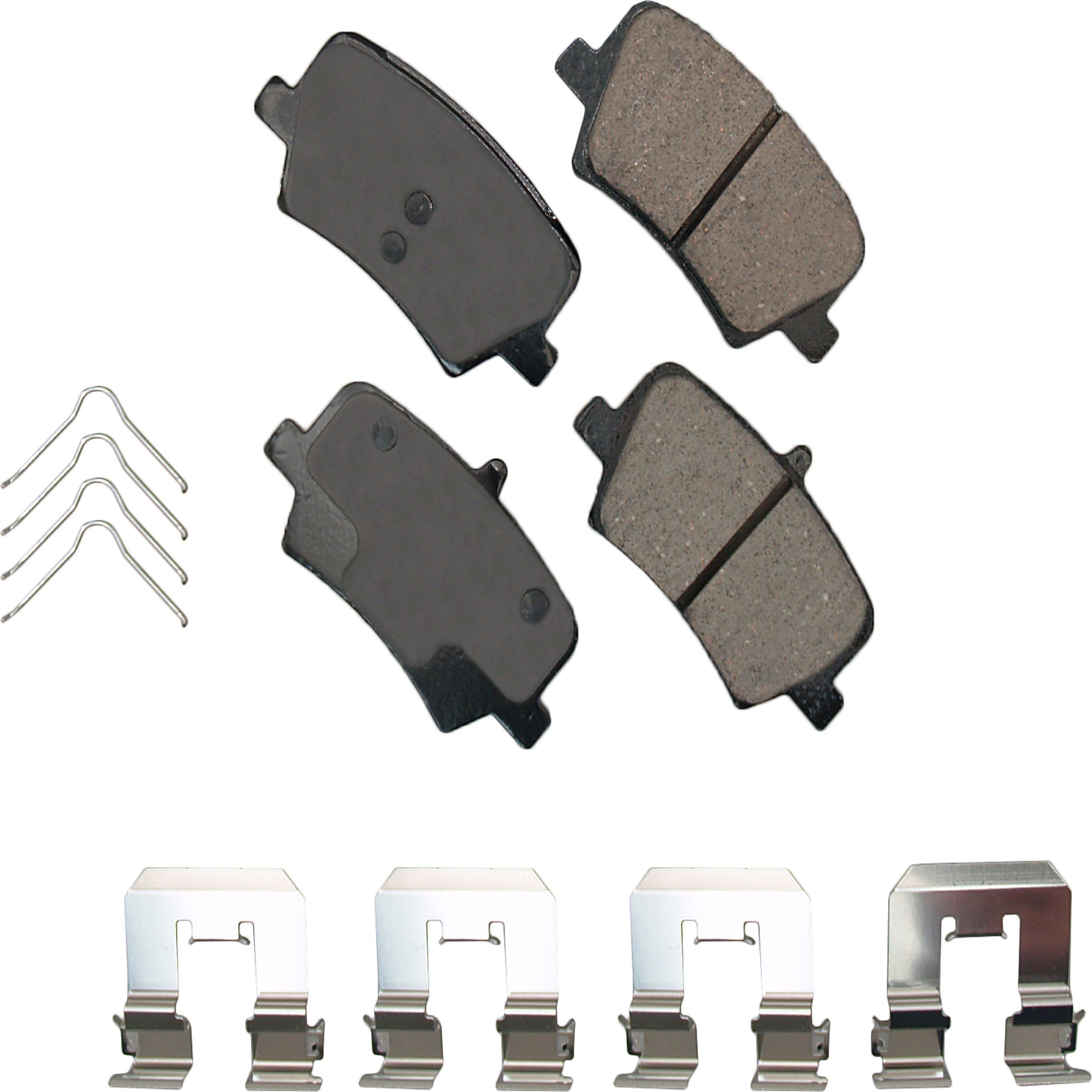 Akebono EURO Ultra Premium Ceramic Disc Brake Pad Kit