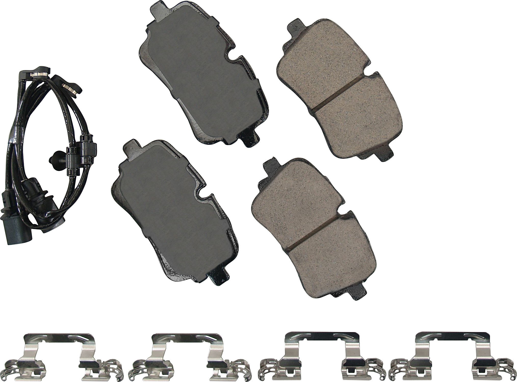 Akebono EURO Ultra Premium Ceramic Disc Brake Pad Kit