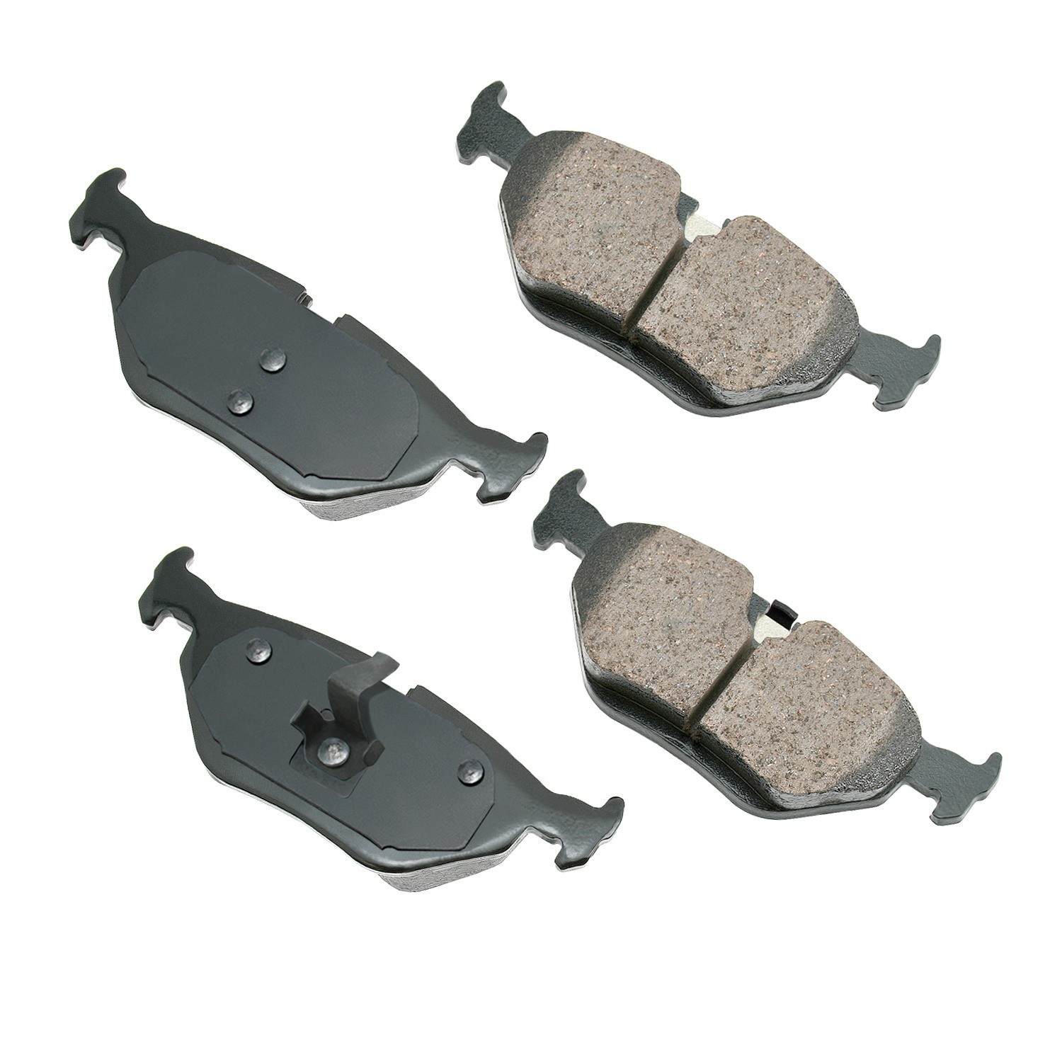 Akebono EURO Ultra Premium Ceramic Disc Brake Pad Kit