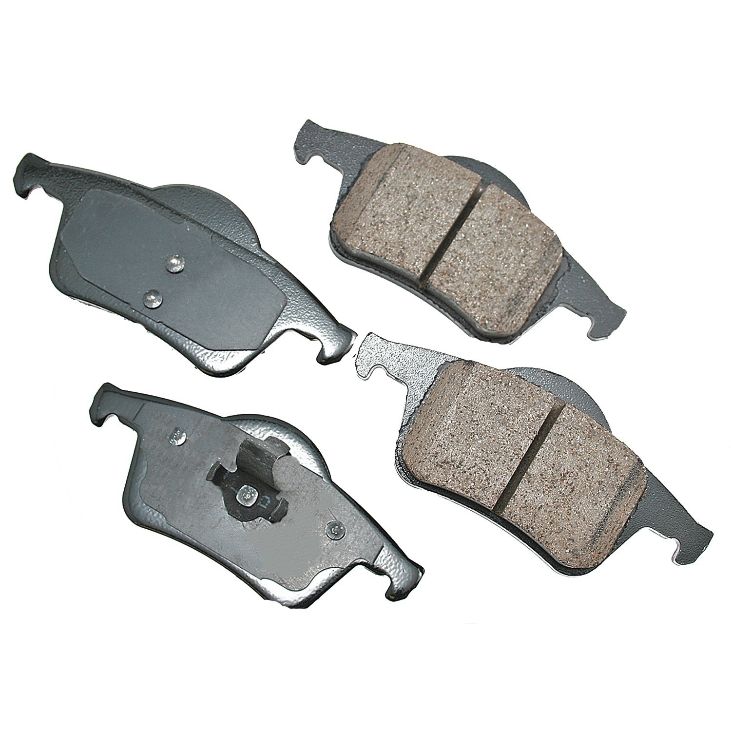 Akebono EURO Ultra Premium Ceramic Disc Brake Pad Kit