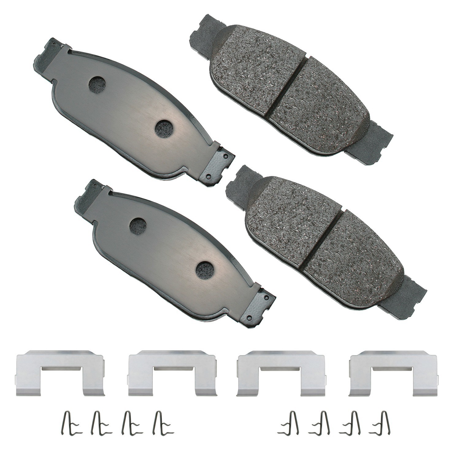 Akebono EURO Ultra Premium Ceramic Disc Brake Pad Kit