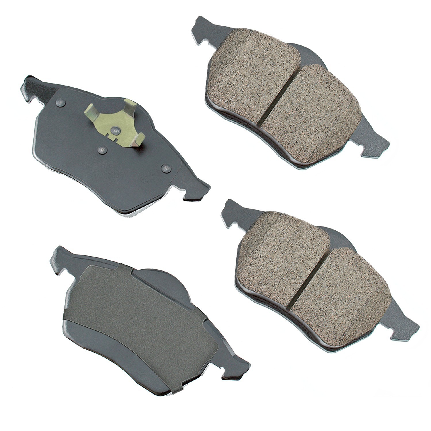 Akebono EURO Ultra Premium Ceramic Disc Brake Pad Kit
