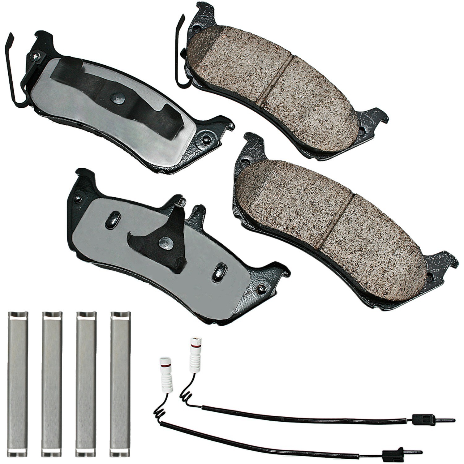 Akebono EURO Ultra Premium Ceramic Disc Brake Pad Kit