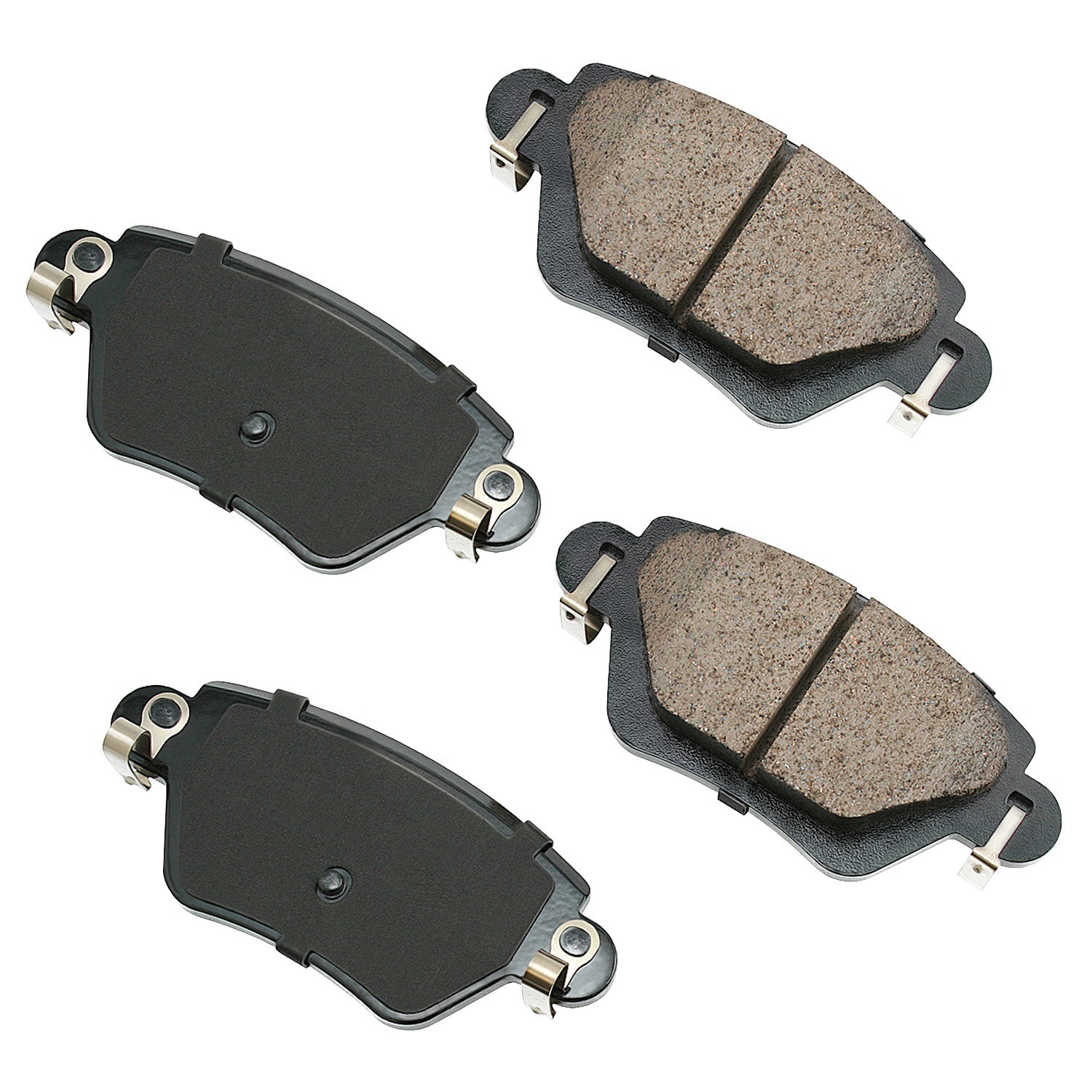 Akebono EURO Ultra Premium Ceramic Disc Brake Pad Kit