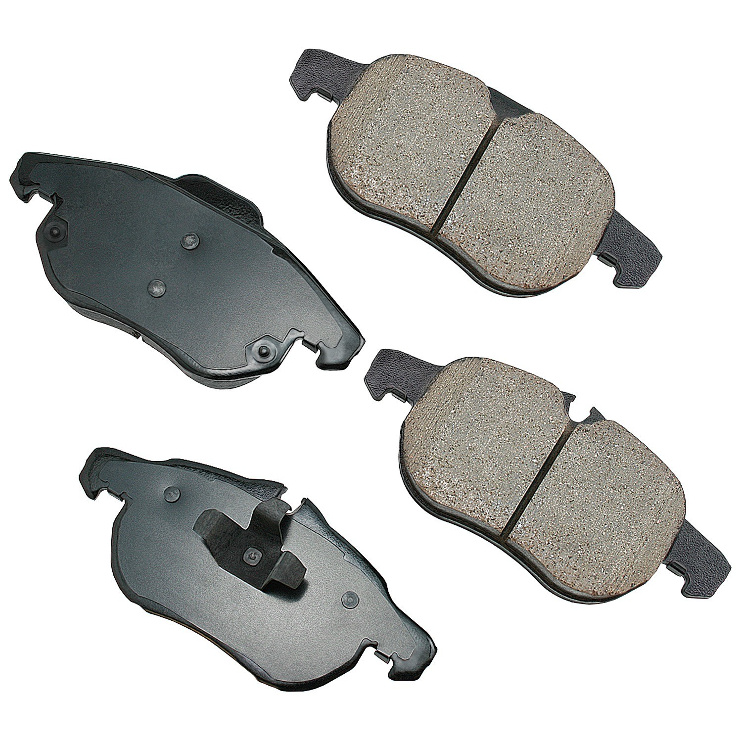 Akebono EURO Ultra Premium Ceramic Disc Brake Pad Kit