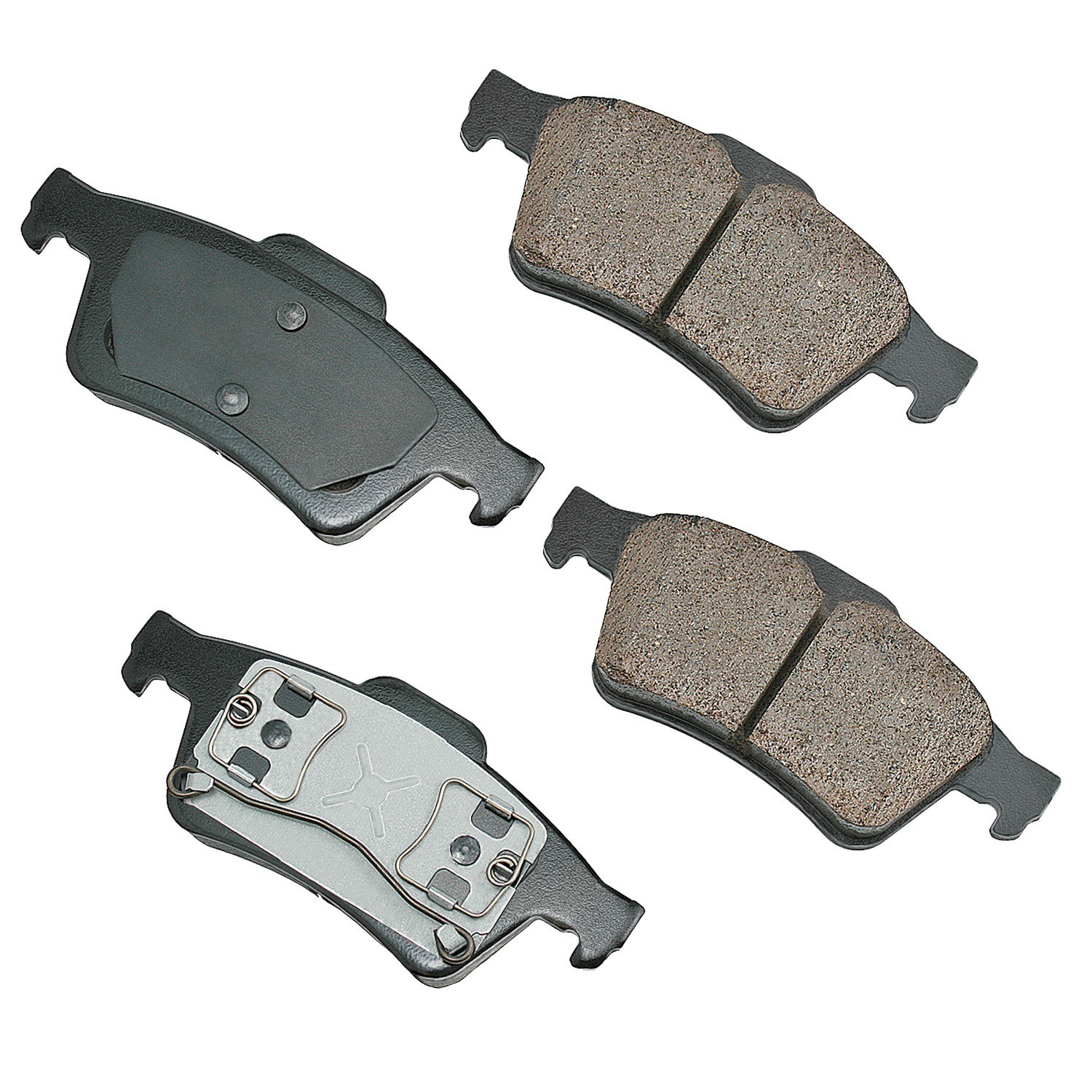 Akebono EURO Ultra Premium Ceramic Disc Brake Pad Kit