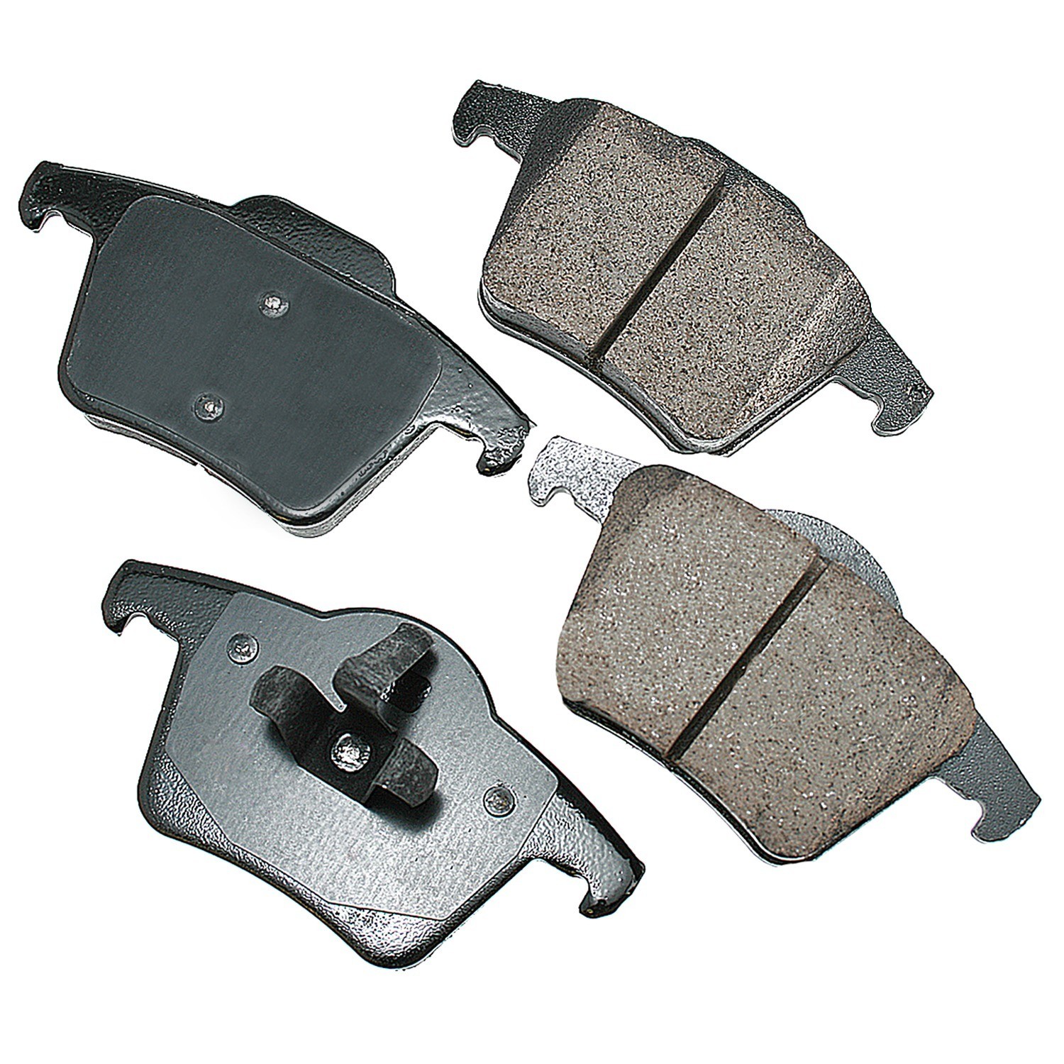Akebono EURO Ultra Premium Ceramic Disc Brake Pad Kit