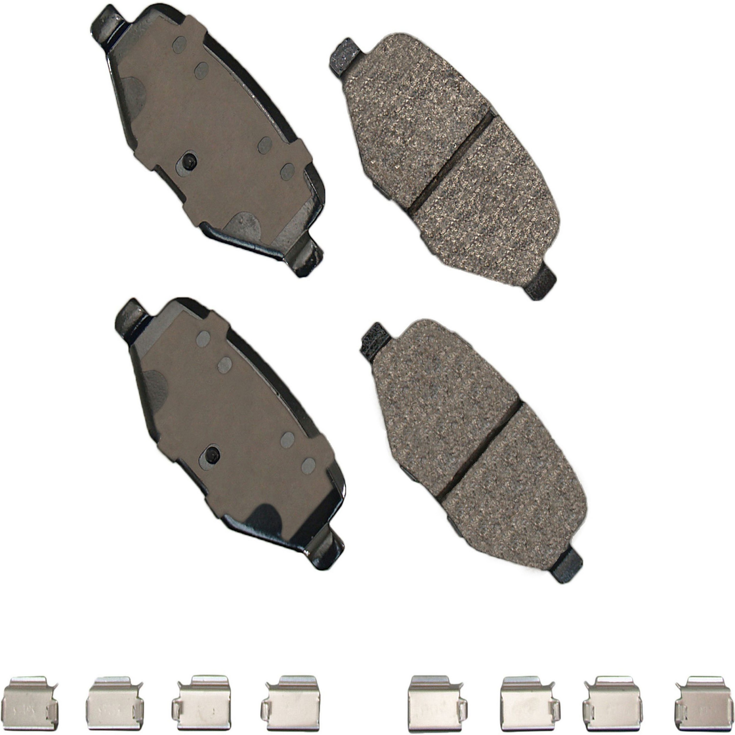 Akebono Severe Duty Ultra Premium Ceramic Disc Brake Pad Kit