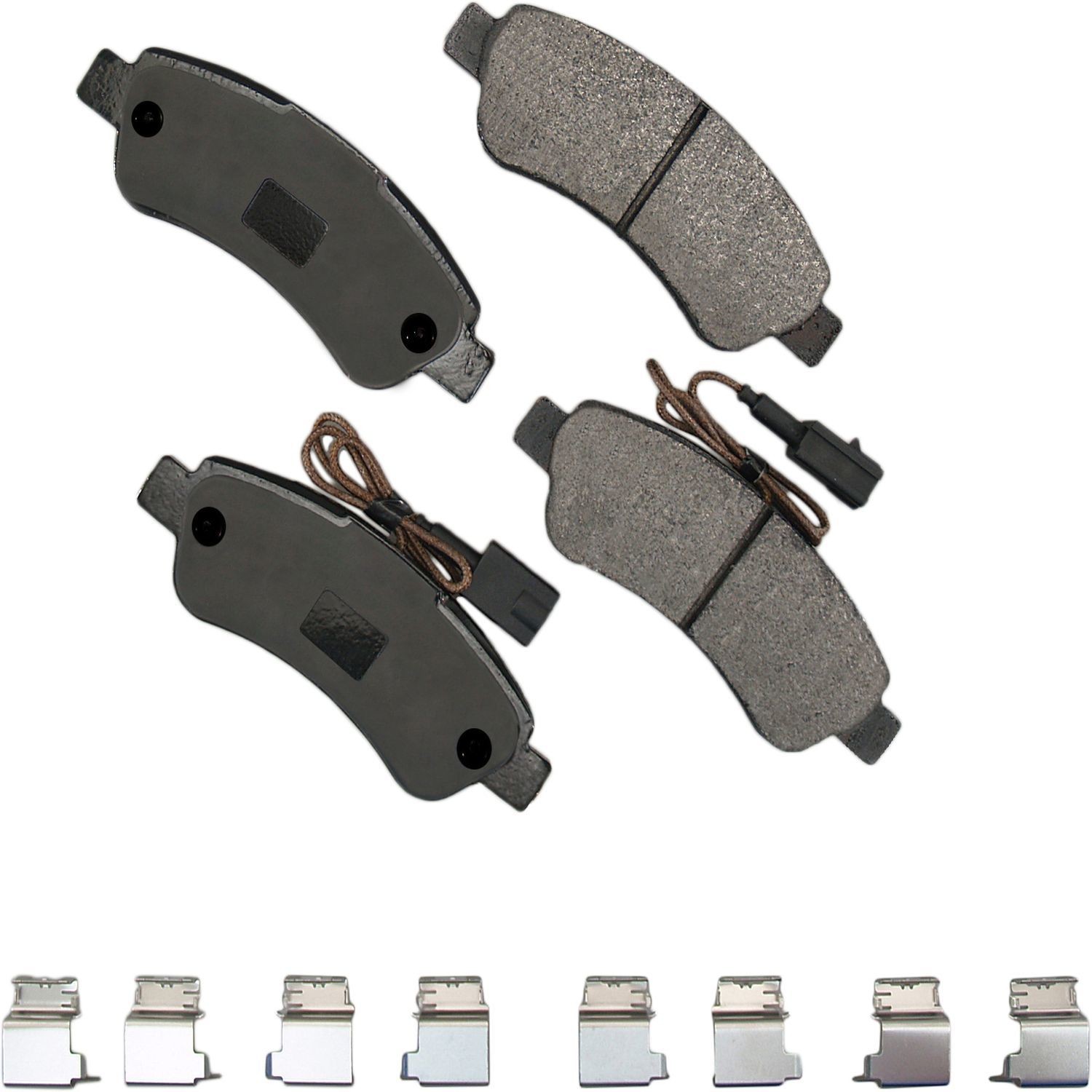 Akebono Severe Duty Ultra Premium Ceramic Disc Brake Pad Kit
