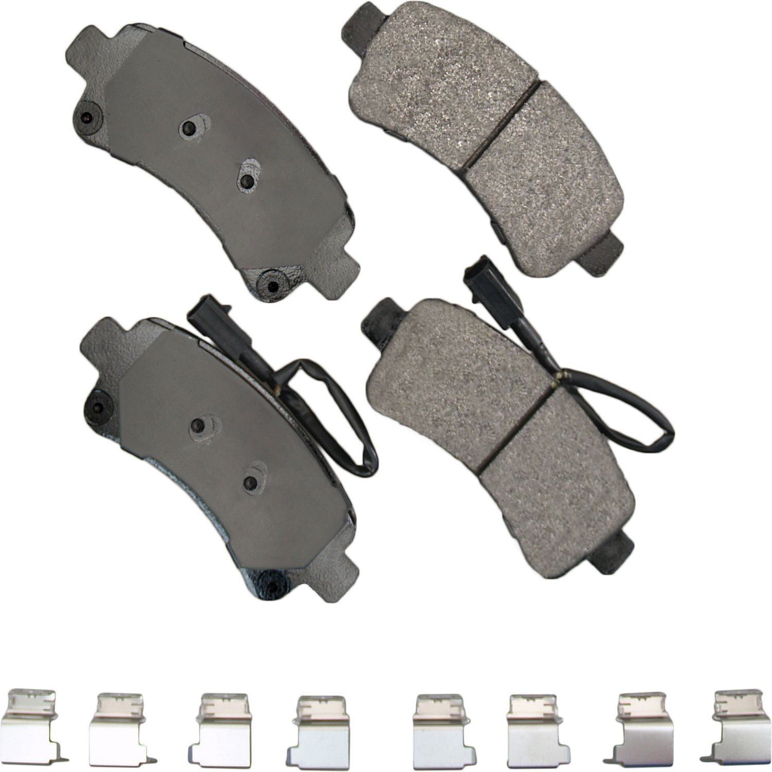Akebono Severe Duty Ultra Premium Ceramic Disc Brake Pad Kit