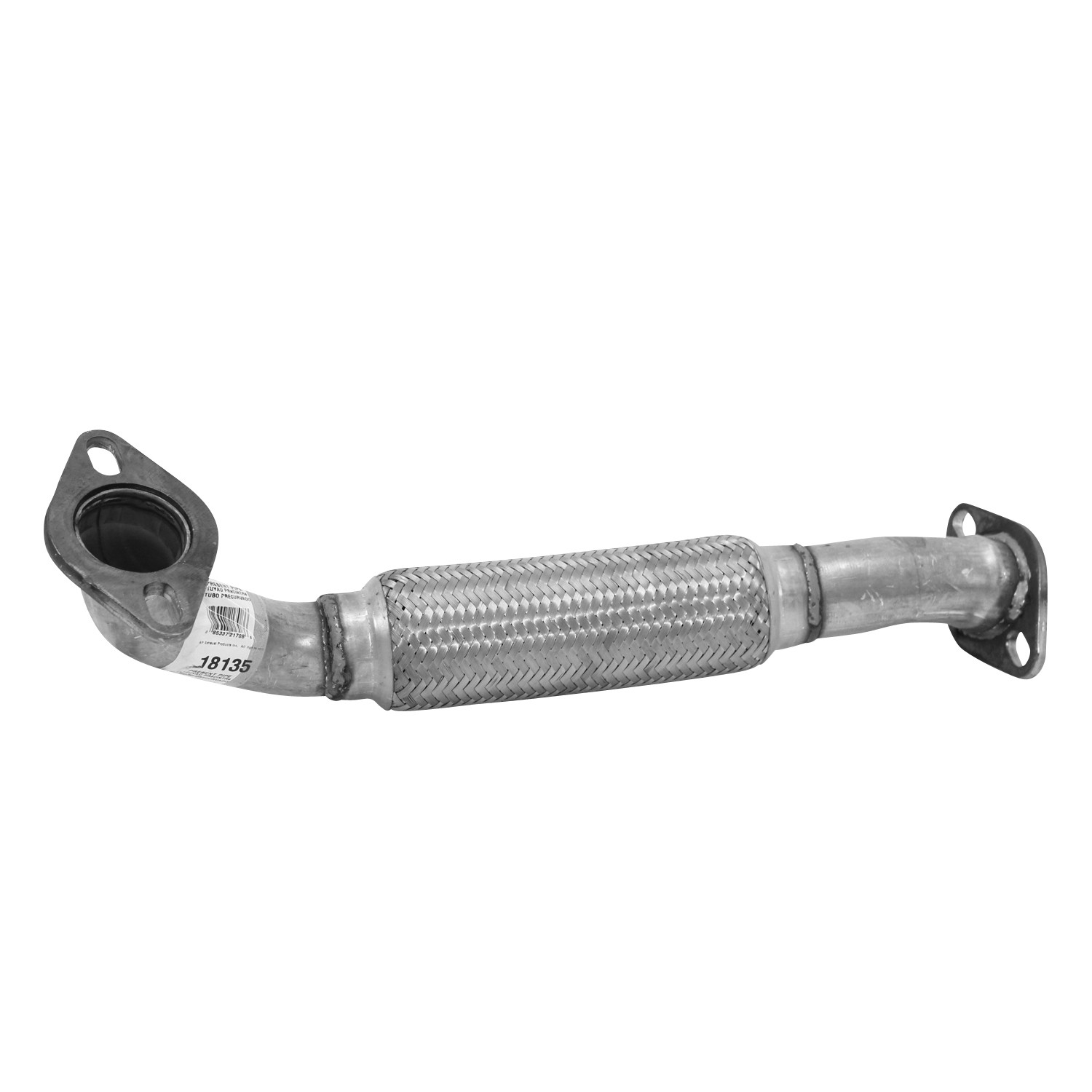 Prebent Exhaust Pipe