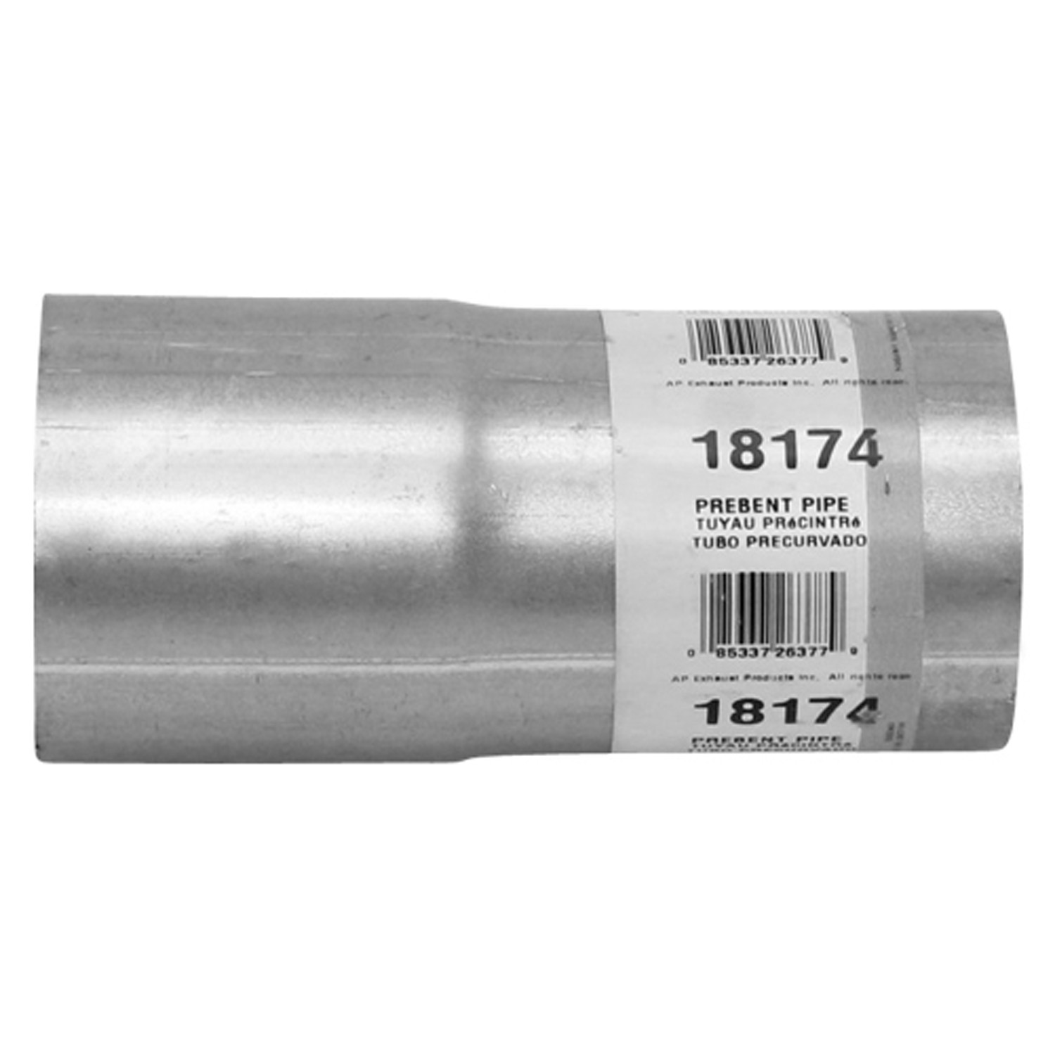 Prebent Exhaust Pipe