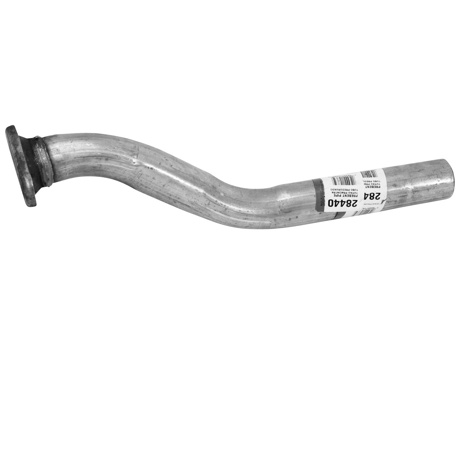 Prebent Exhaust Pipe