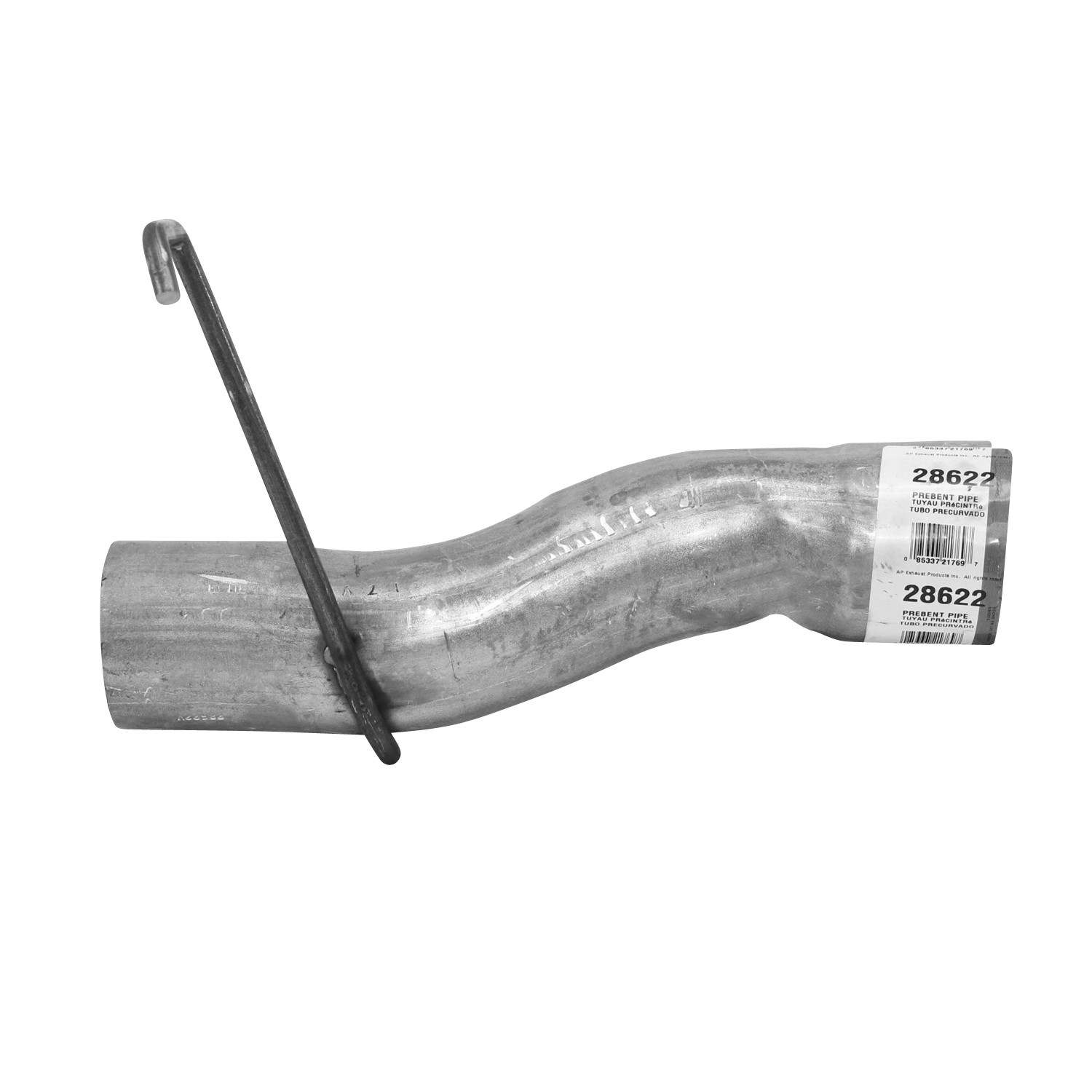 Prebent Exhaust Pipe