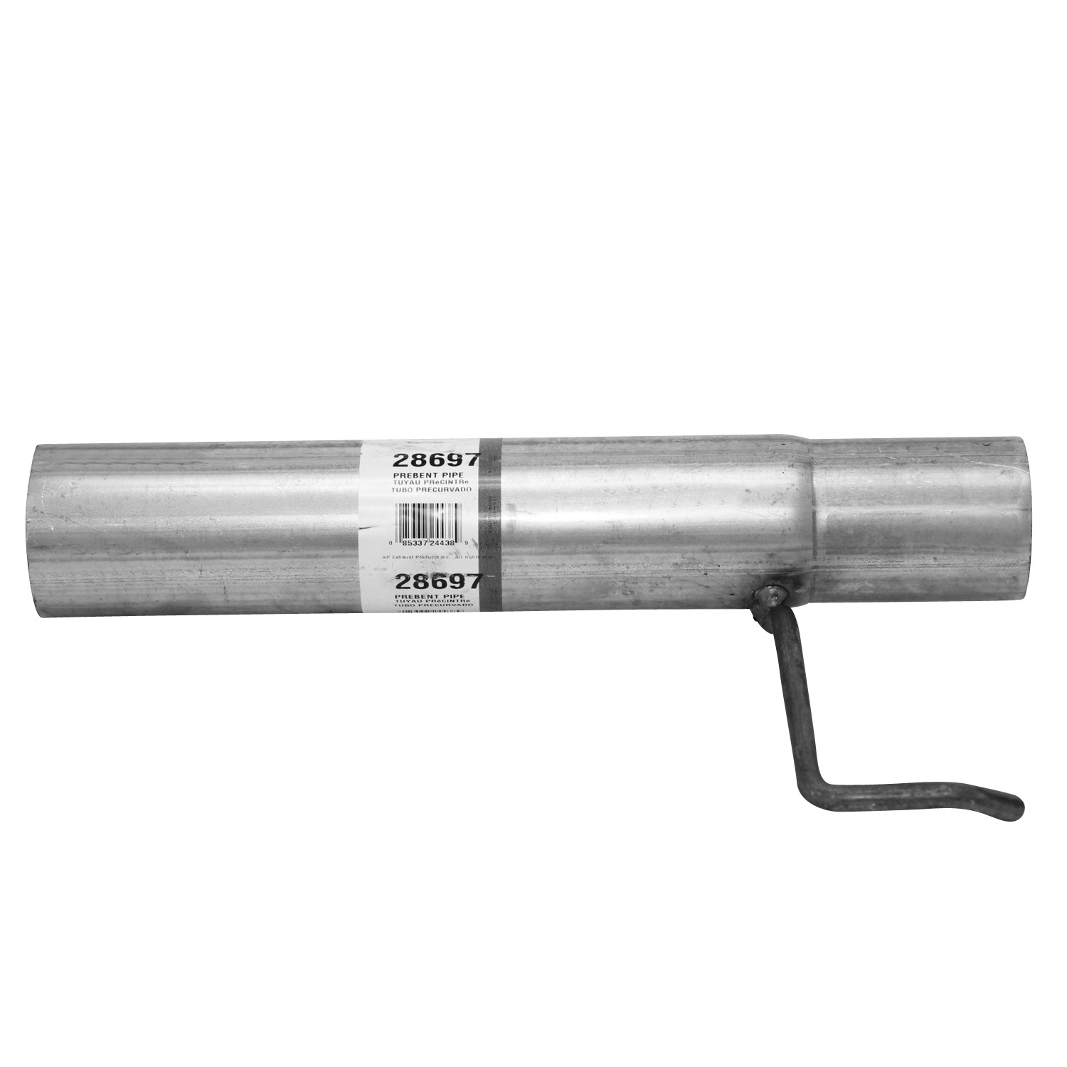 Prebent Exhaust Pipe