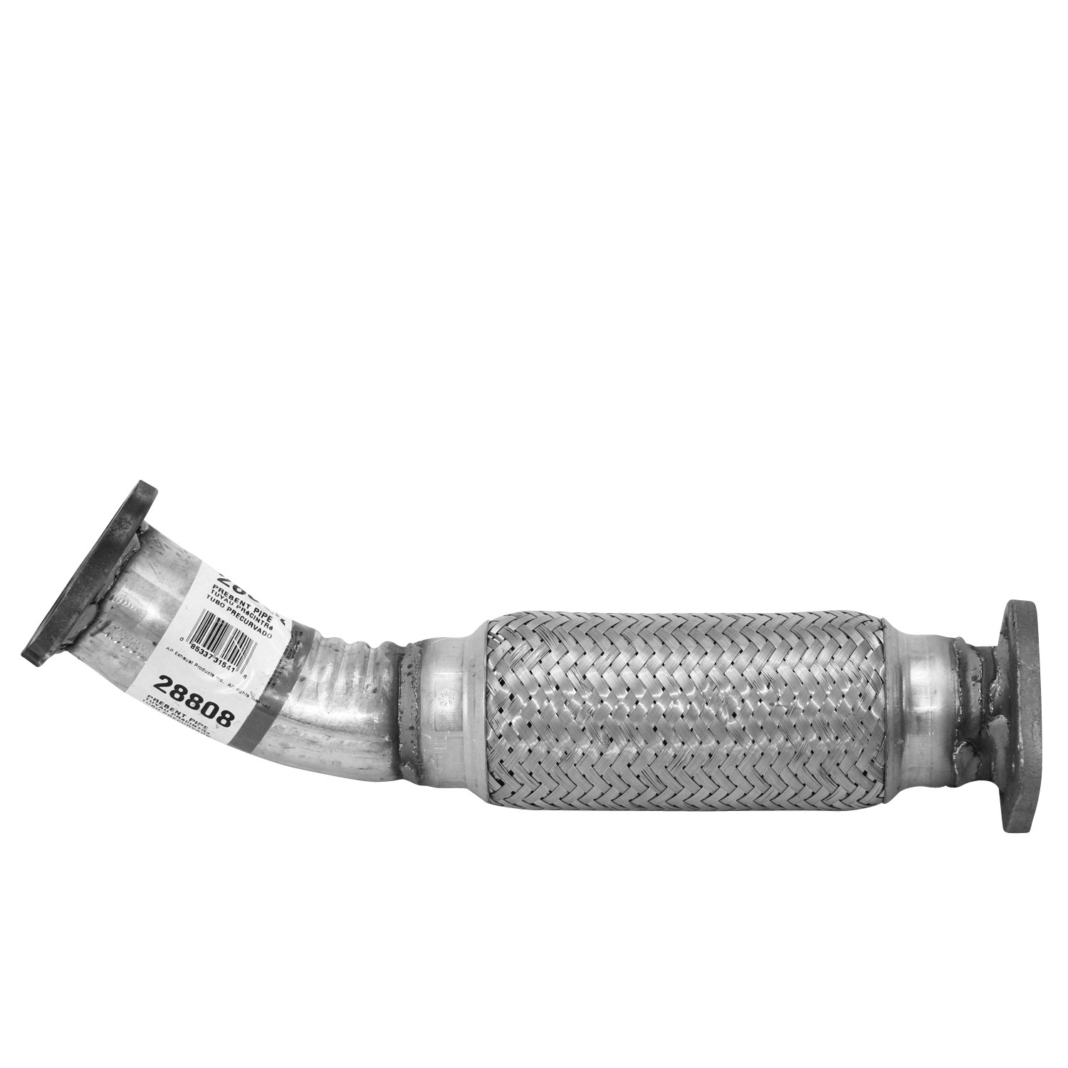 Prebent Exhaust Pipe