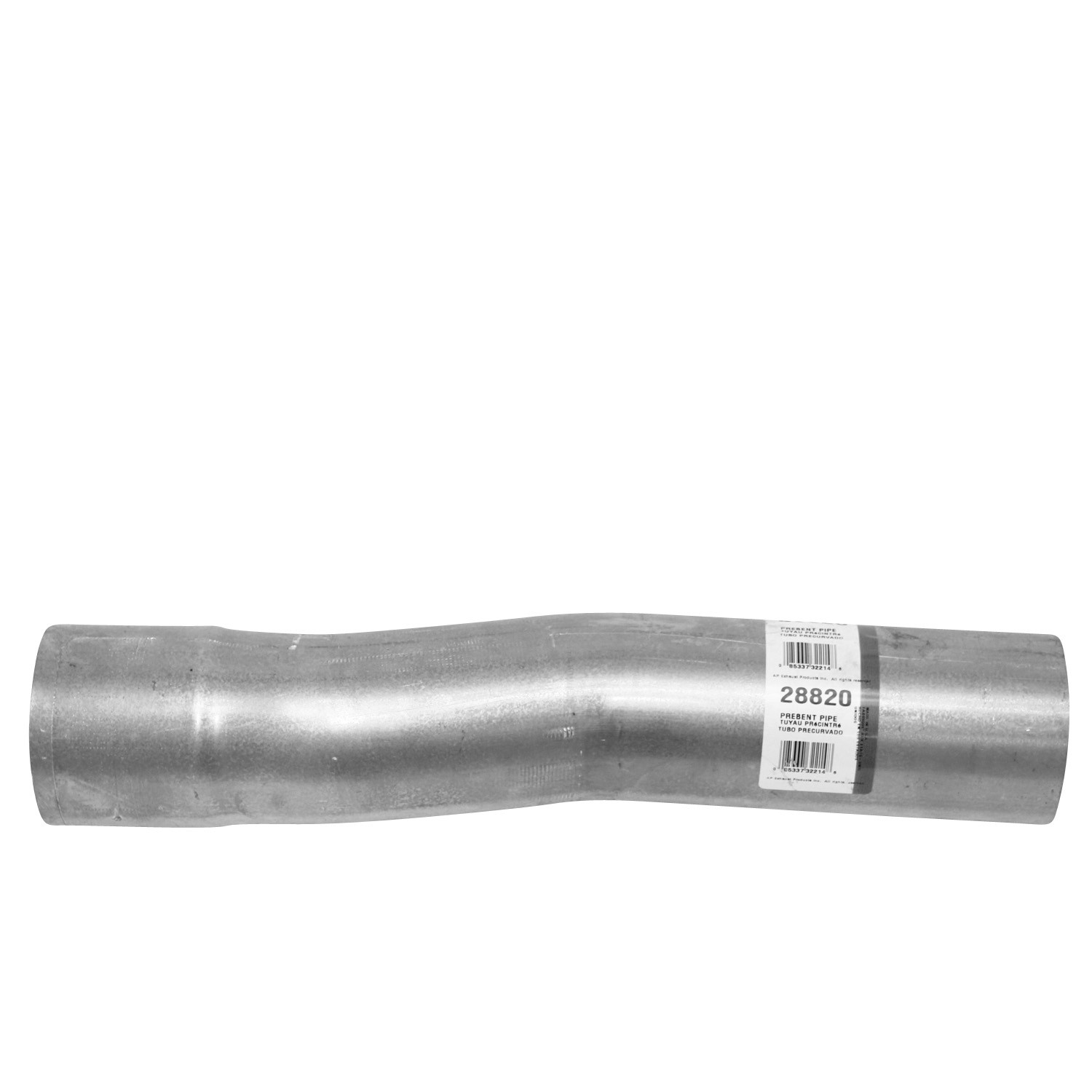 Prebent Exhaust Pipe